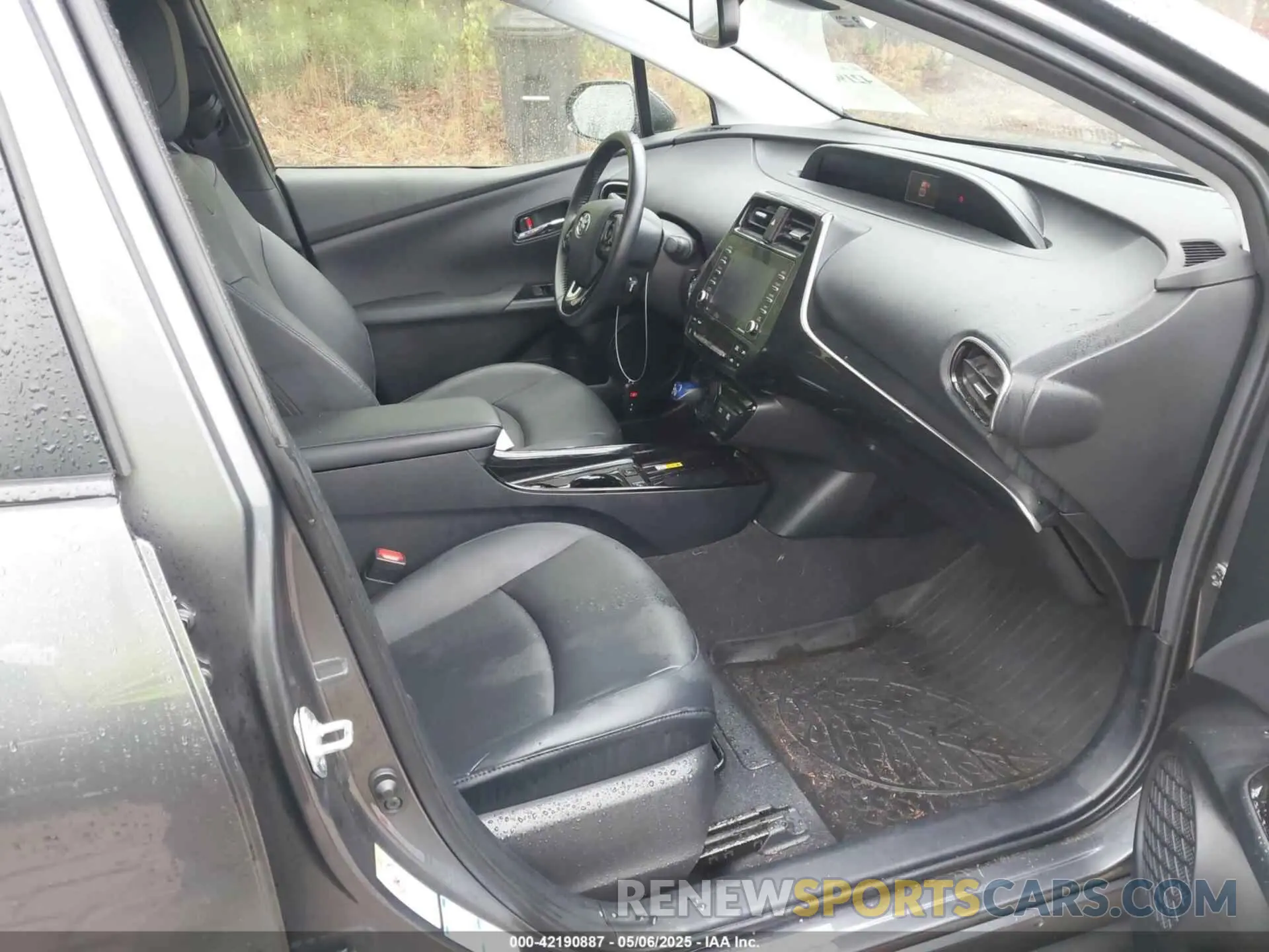 5 fotografías del automóvil dañado JTDL9MFU5M3023704 TOYOTA PRIUS 2021