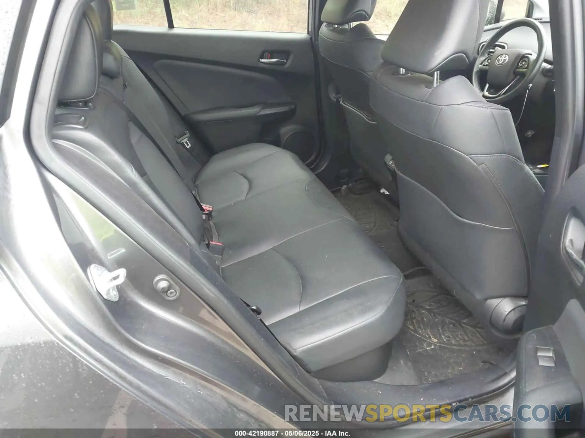 8 fotografías del automóvil dañado JTDL9MFU5M3023704 TOYOTA PRIUS 2021
