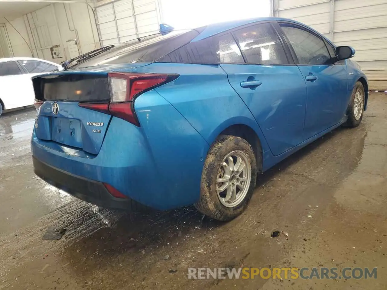 3 fotografías del automóvil dañado JTDL9MFU6M3030094 TOYOTA PRIUS 2021