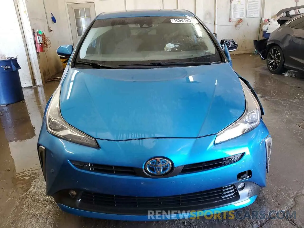 5 fotografías del automóvil dañado JTDL9MFU6M3030094 TOYOTA PRIUS 2021