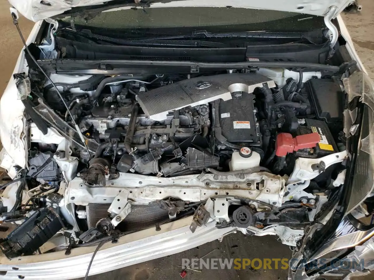 11 fotografías del automóvil dañado JTDL9MFU8M3023437 TOYOTA PRIUS 2021
