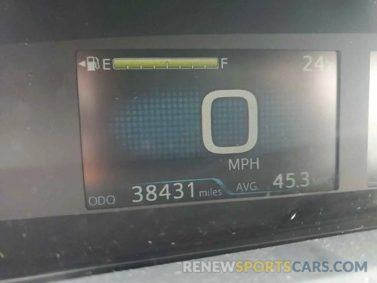 9 fotografías del automóvil dañado JTDL9MFU8M3027729 TOYOTA PRIUS 2021