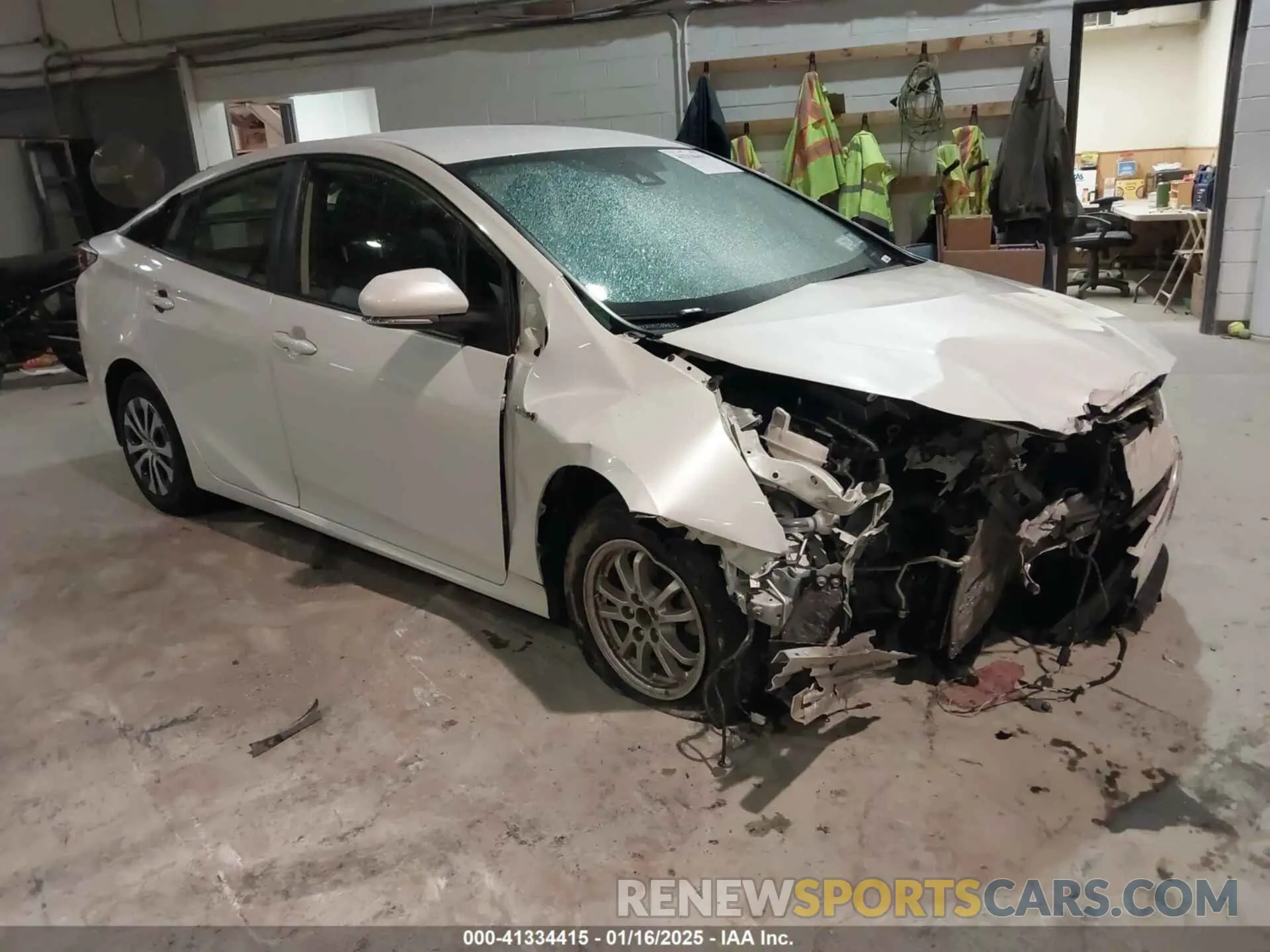 1 fotografías del automóvil dañado JTDL9MFU9M3027349 TOYOTA PRIUS 2021