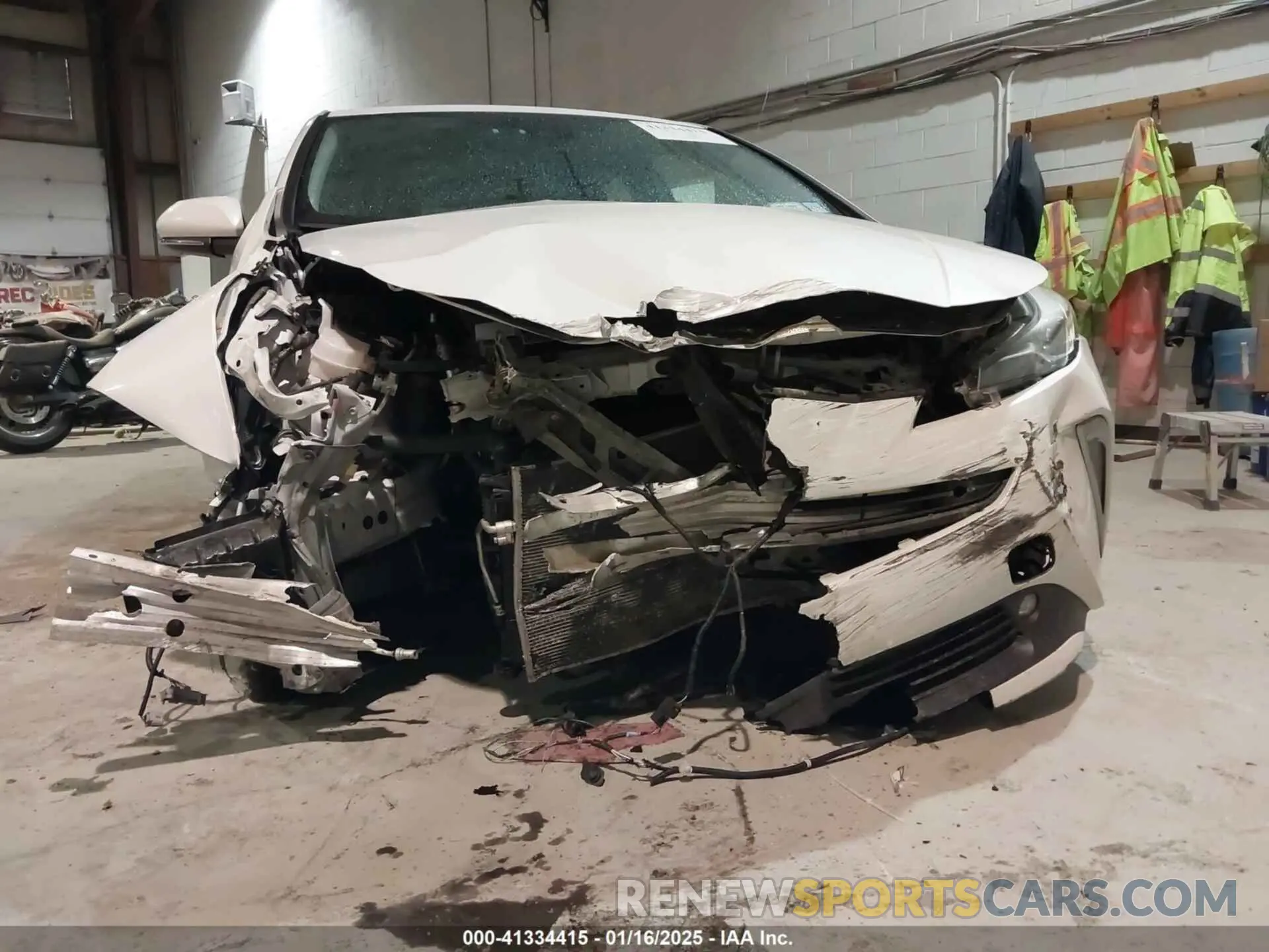 6 fotografías del automóvil dañado JTDL9MFU9M3027349 TOYOTA PRIUS 2021