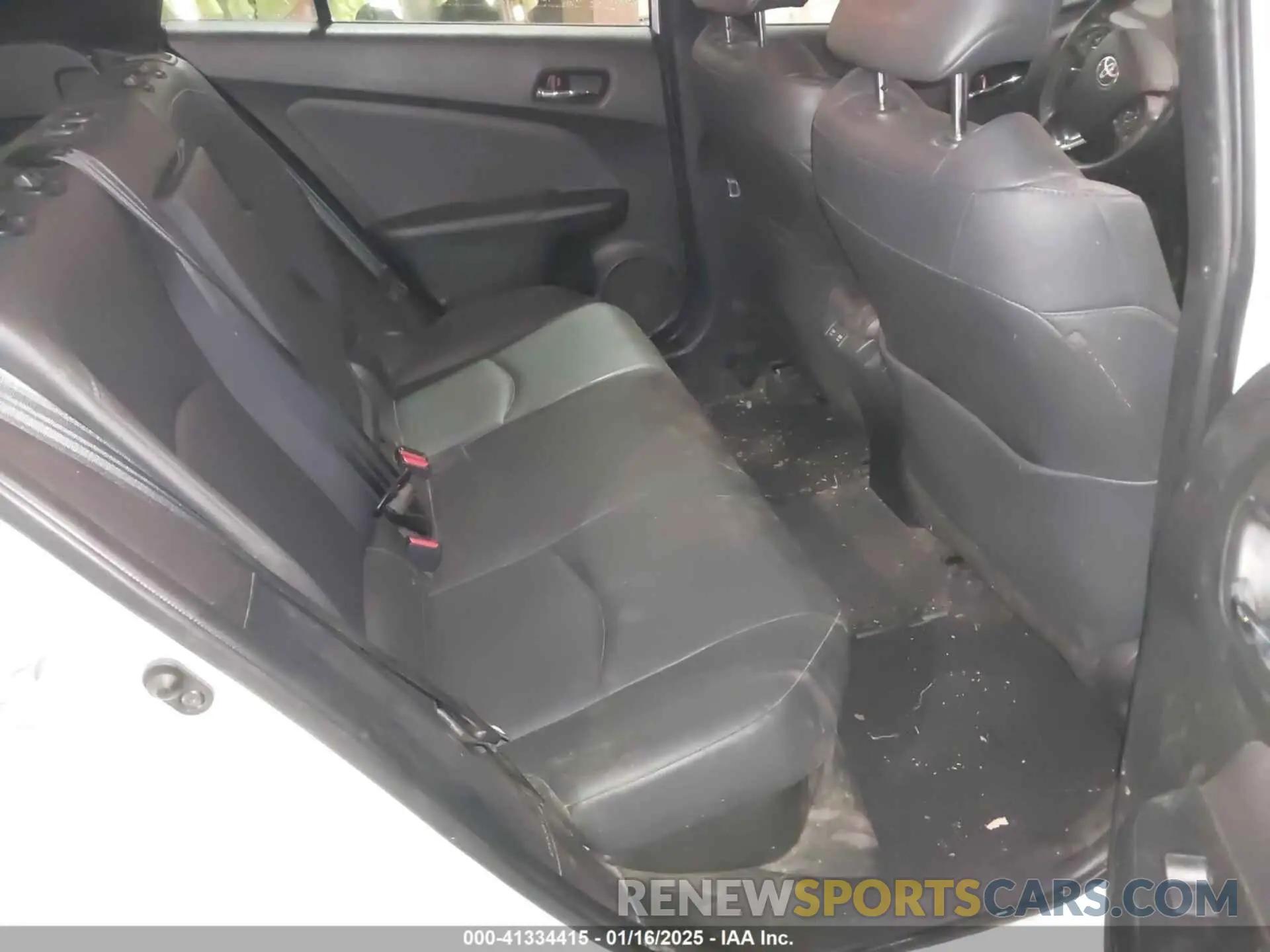 8 fotografías del automóvil dañado JTDL9MFU9M3027349 TOYOTA PRIUS 2021