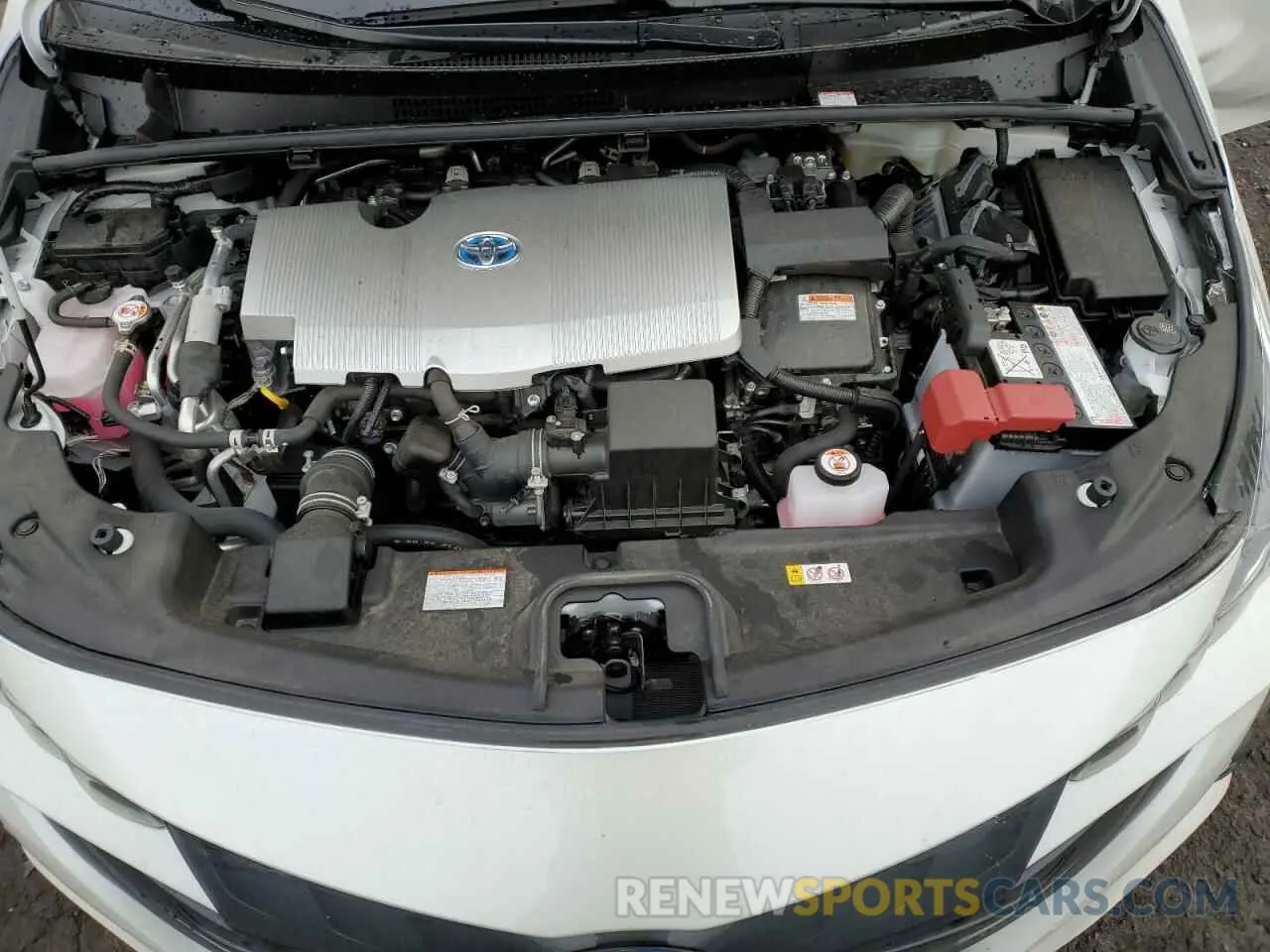 13 fotografías del automóvil dañado JTDKAMFP0N3205888 TOYOTA PRIUS 2022