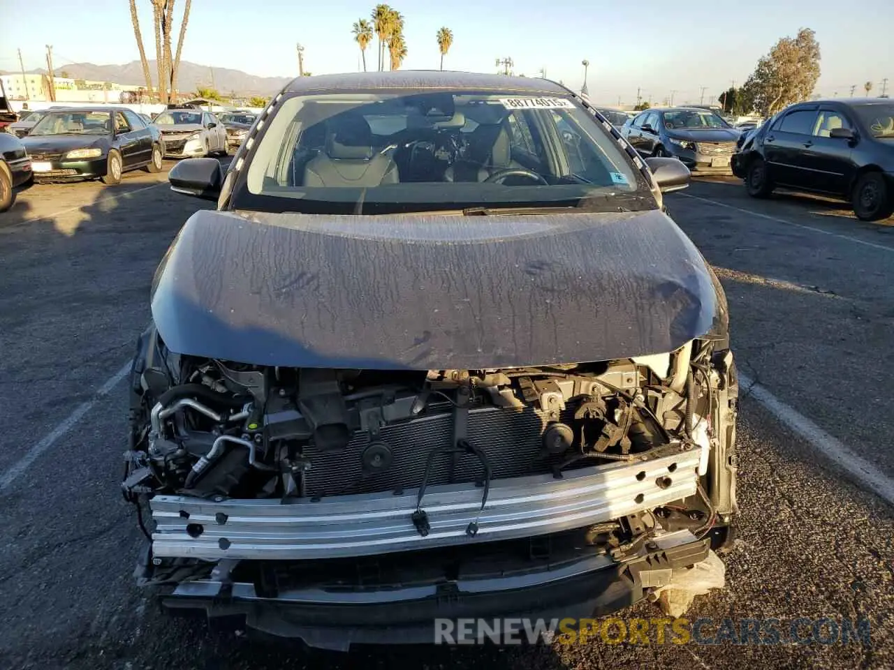 5 fotografías del automóvil dañado JTDKAMFP0N3208001 TOYOTA PRIUS 2022