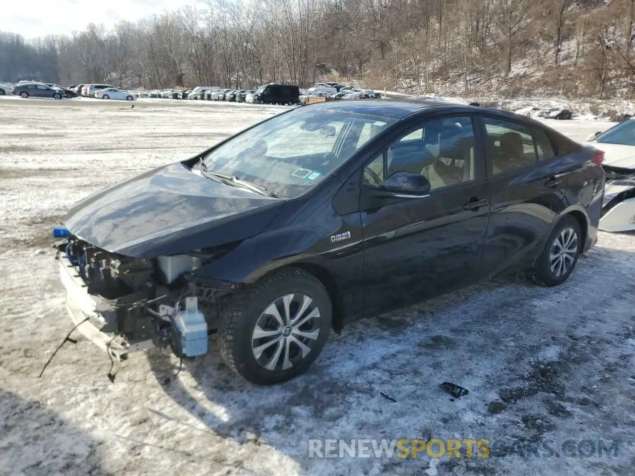 1 fotografías del automóvil dañado JTDKAMFP0N3209777 TOYOTA PRIUS 2022