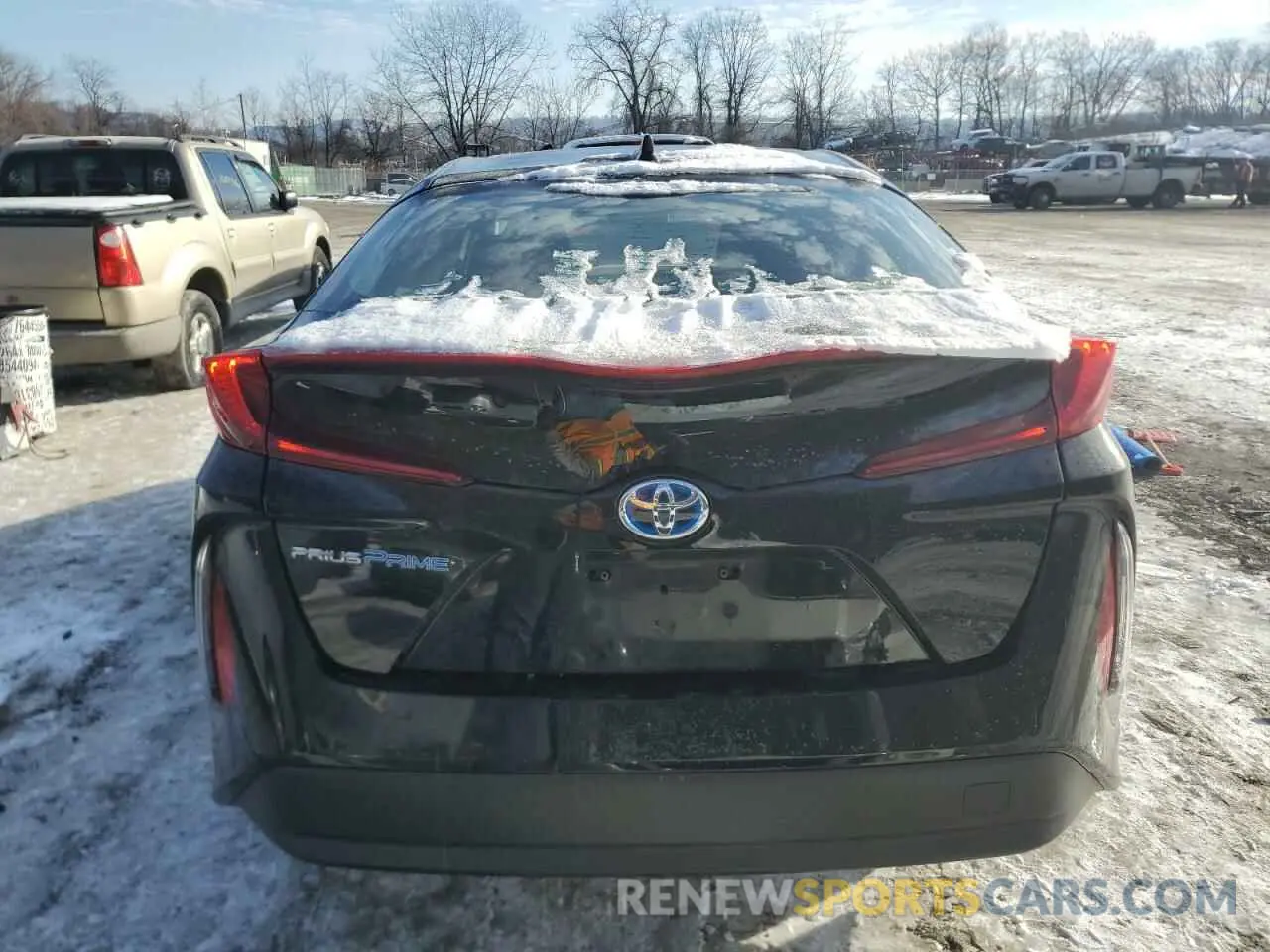 6 fotografías del automóvil dañado JTDKAMFP0N3209777 TOYOTA PRIUS 2022