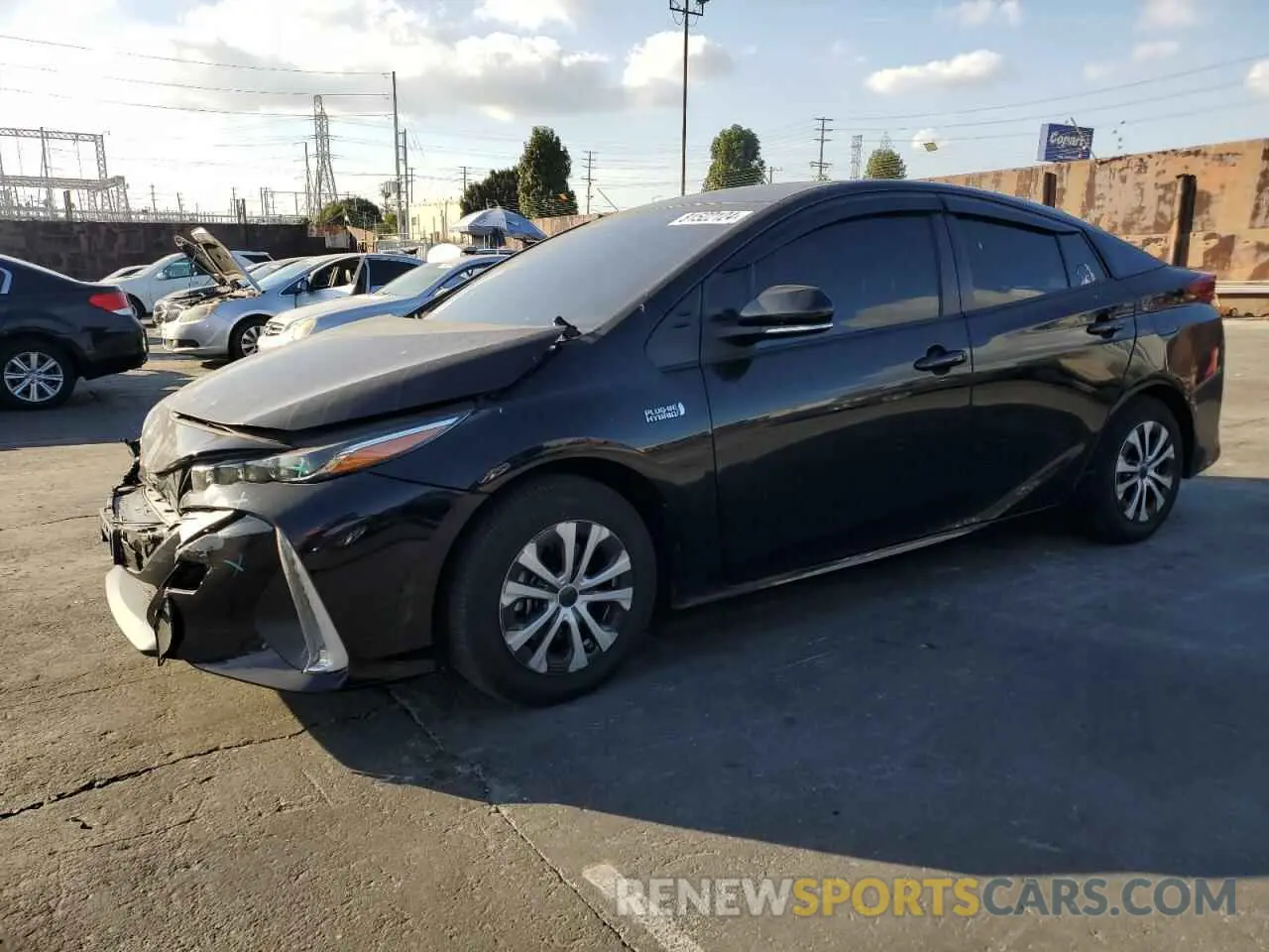 1 fotografías del automóvil dañado JTDKAMFP0N3218690 TOYOTA PRIUS 2022