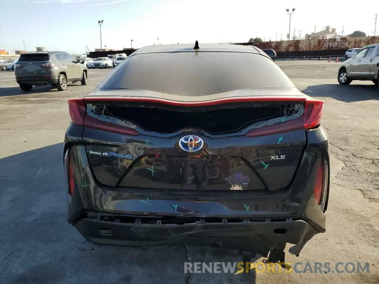 6 fotografías del automóvil dañado JTDKAMFP0N3218690 TOYOTA PRIUS 2022