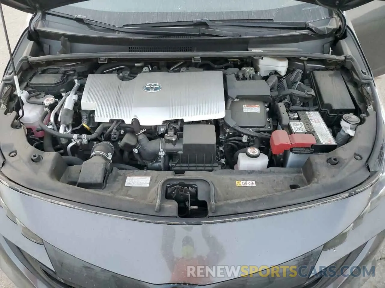 11 fotografías del automóvil dañado JTDKAMFP0N3228104 TOYOTA PRIUS 2022