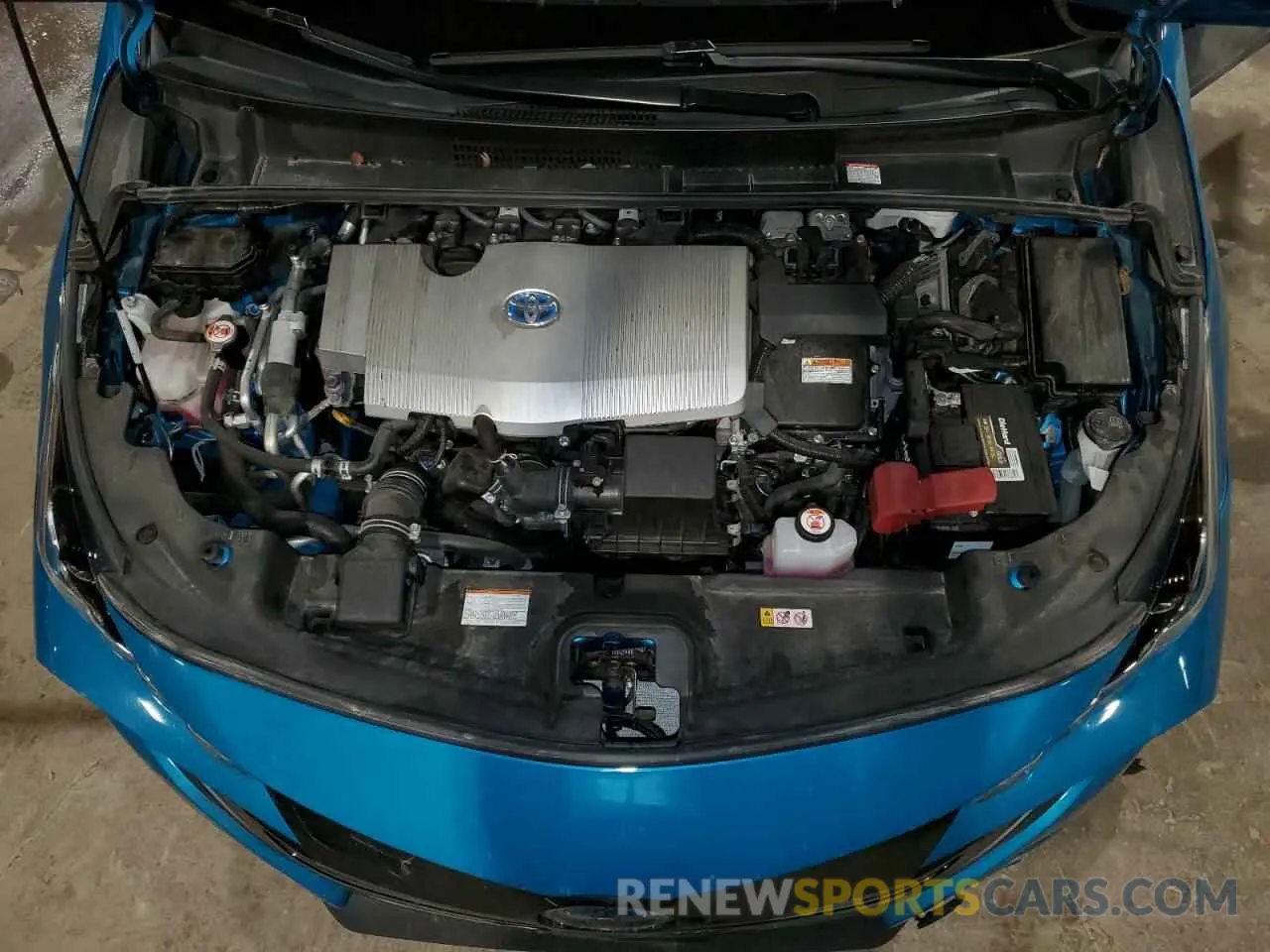 12 fotografías del automóvil dañado JTDKAMFP1N3228032 TOYOTA PRIUS 2022