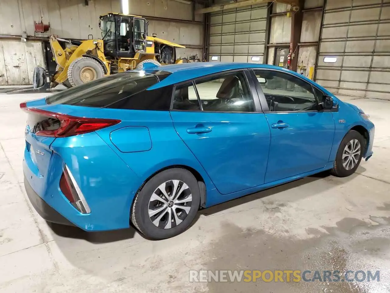 3 fotografías del automóvil dañado JTDKAMFP1N3228032 TOYOTA PRIUS 2022