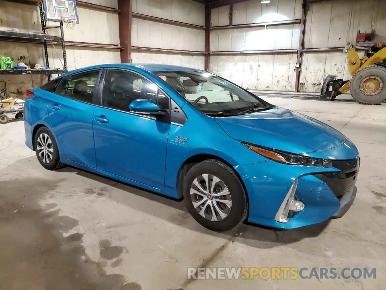 4 fotografías del automóvil dañado JTDKAMFP1N3228032 TOYOTA PRIUS 2022