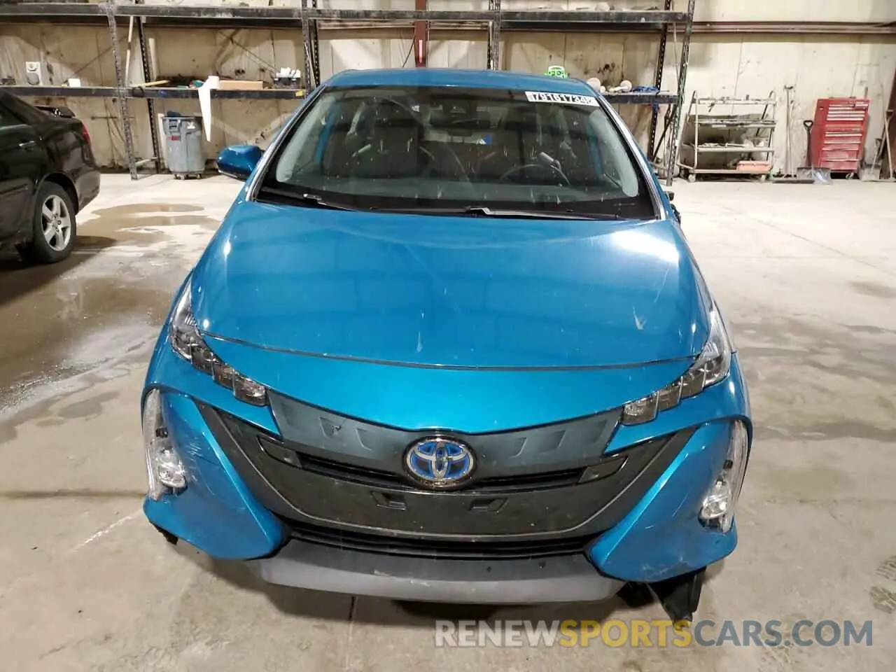 5 fotografías del automóvil dañado JTDKAMFP1N3228032 TOYOTA PRIUS 2022