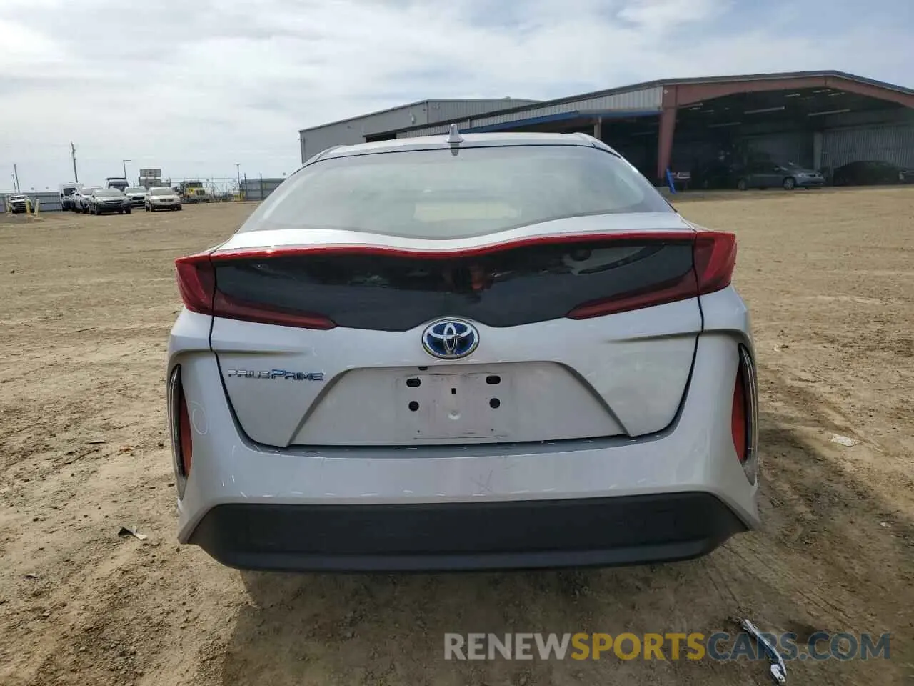 6 fotografías del automóvil dañado JTDKAMFP2N3223311 TOYOTA PRIUS 2022