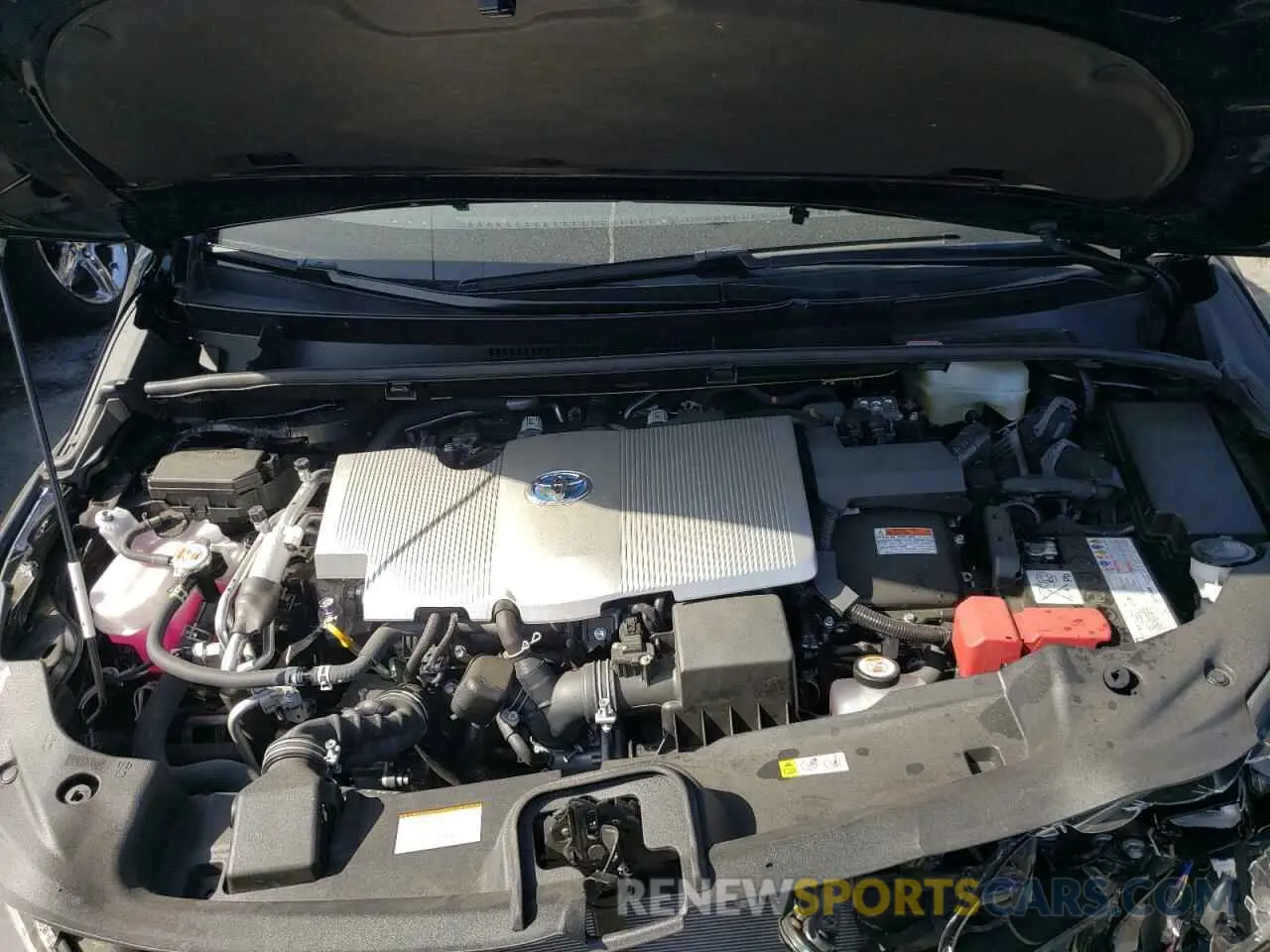 7 fotografías del automóvil dañado JTDKAMFP3N3202273 TOYOTA PRIUS 2022