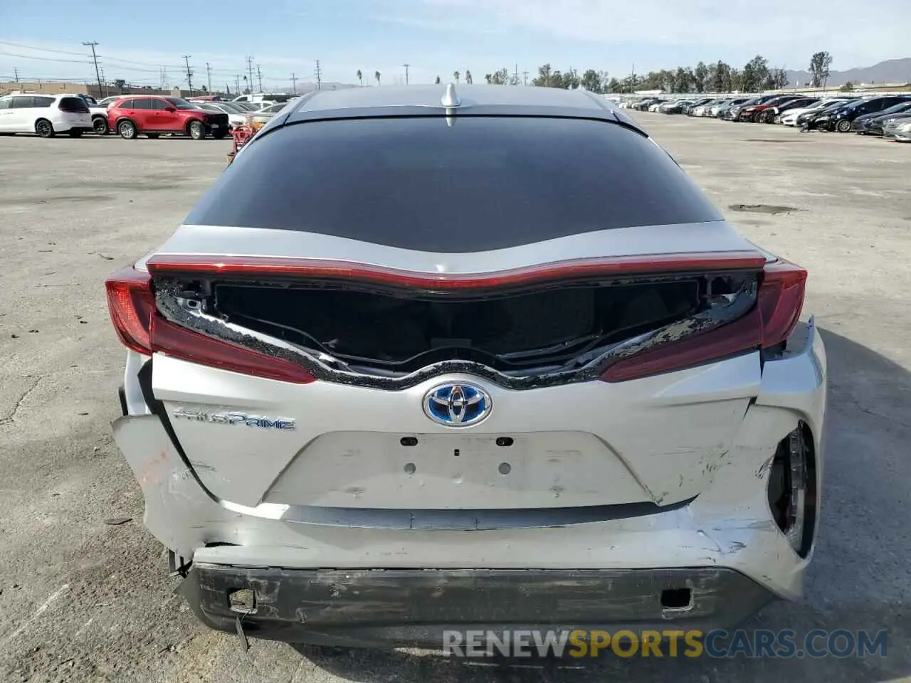 6 fotografías del automóvil dañado JTDKAMFP4N3200001 TOYOTA PRIUS 2022