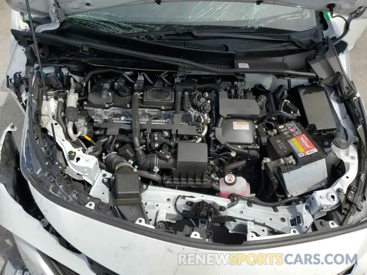 11 fotografías del automóvil dañado JTDKAMFP5N3225389 TOYOTA PRIUS 2022