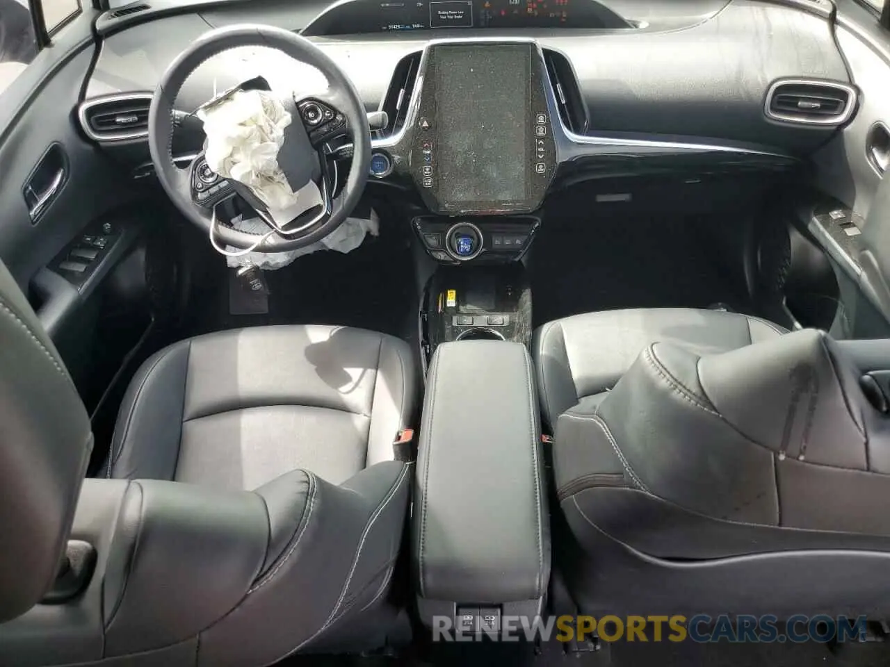 8 fotografías del automóvil dañado JTDKAMFP5N3225389 TOYOTA PRIUS 2022