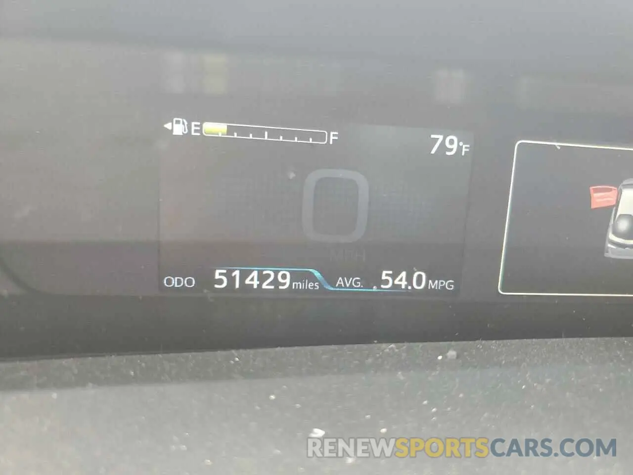 9 fotografías del automóvil dañado JTDKAMFP5N3225389 TOYOTA PRIUS 2022