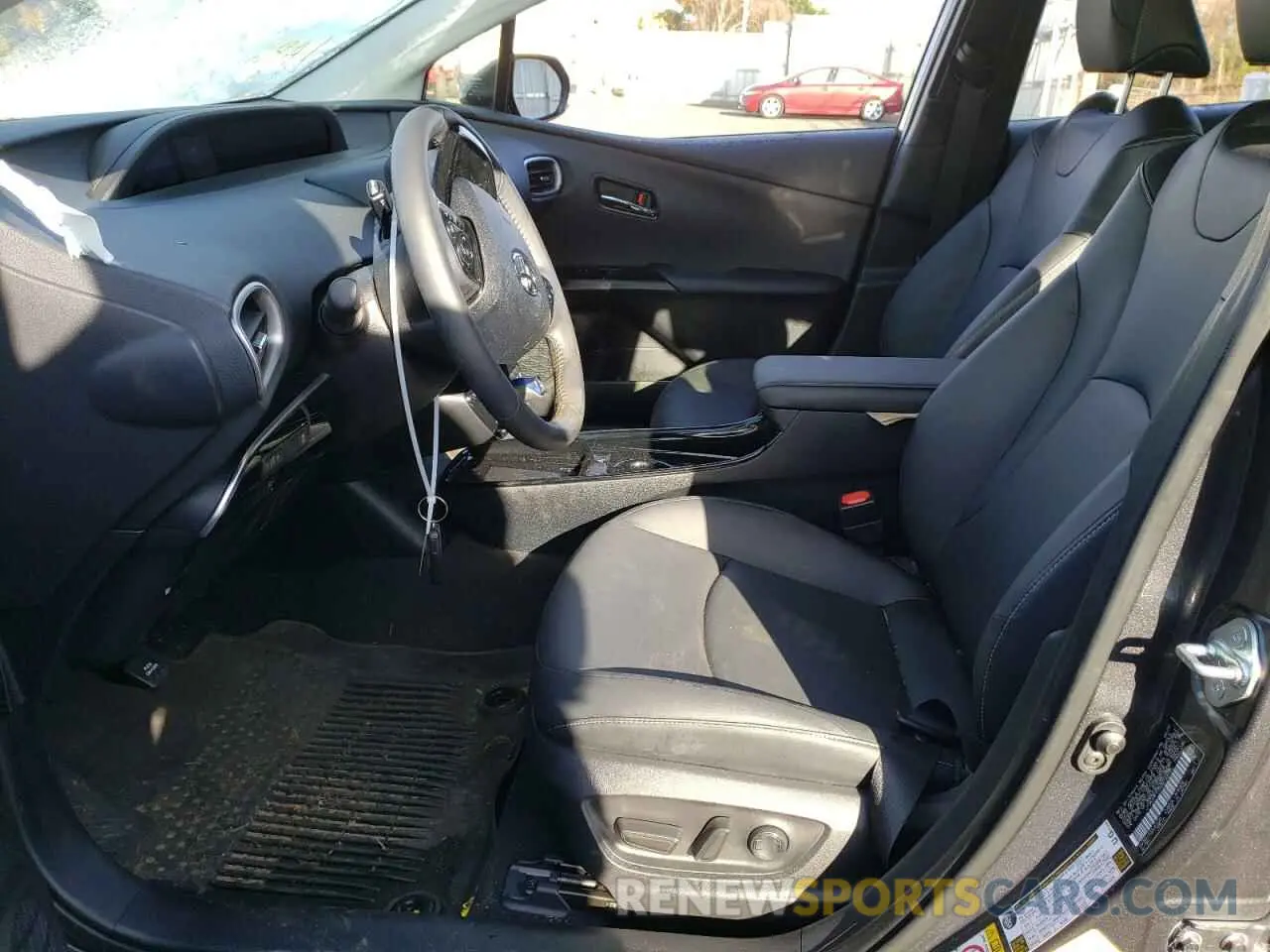 7 fotografías del automóvil dañado JTDKAMFP7N3212417 TOYOTA PRIUS 2022