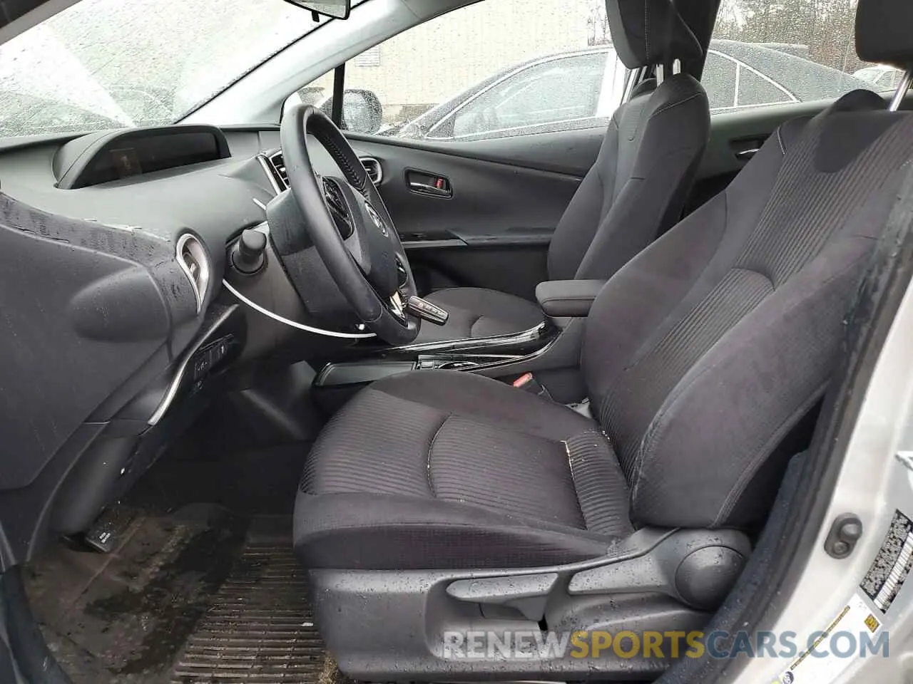 7 fotografías del automóvil dañado JTDKAMFP8N3224673 TOYOTA PRIUS 2022