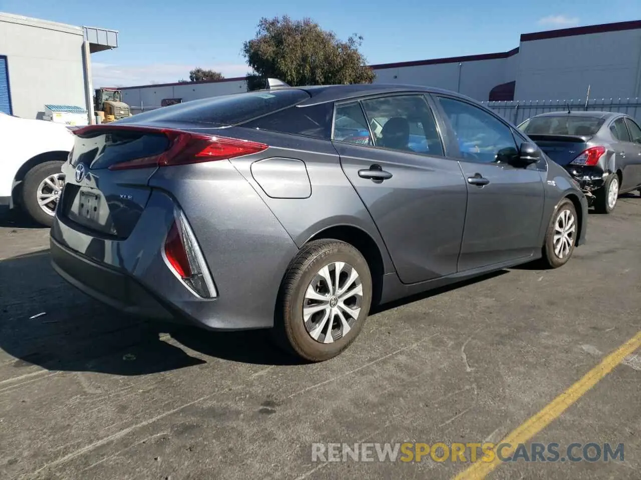 3 fotografías del automóvil dañado JTDKAMFP9N3219580 TOYOTA PRIUS 2022