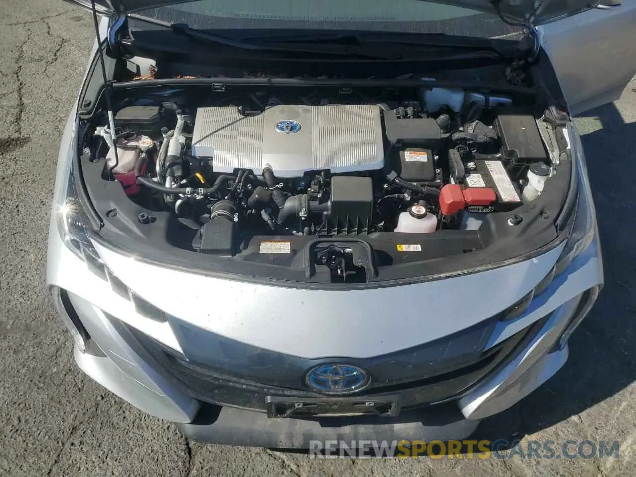 11 fotografías del automóvil dañado JTDKAMFP9N3221166 TOYOTA PRIUS 2022