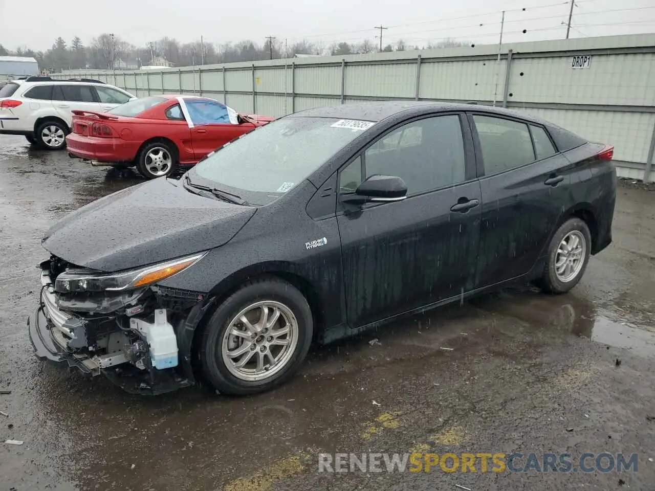 1 fotografías del automóvil dañado JTDKAMFPXN3210743 TOYOTA PRIUS 2022