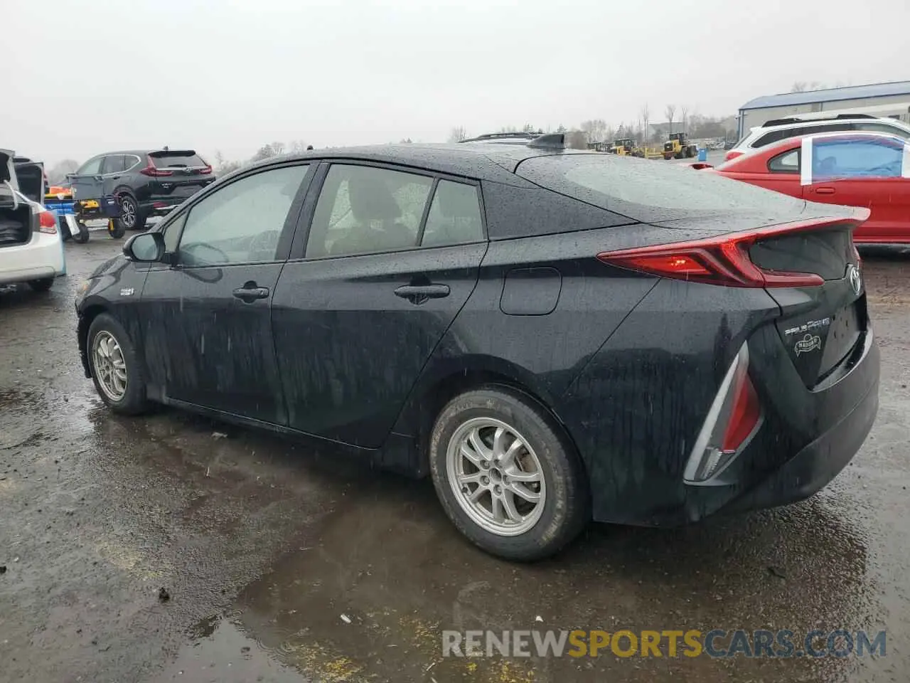 2 fotografías del automóvil dañado JTDKAMFPXN3210743 TOYOTA PRIUS 2022