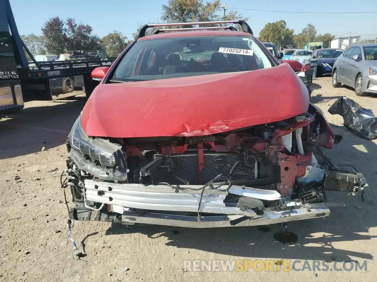 5 fotografías del automóvil dañado JTDKAMFPXN3218826 TOYOTA PRIUS 2022