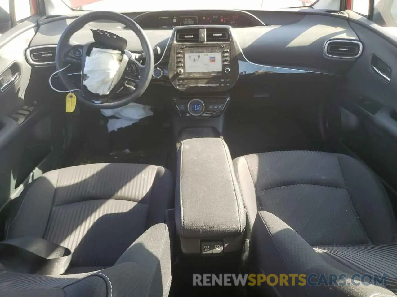 8 fotografías del automóvil dañado JTDKAMFPXN3218826 TOYOTA PRIUS 2022
