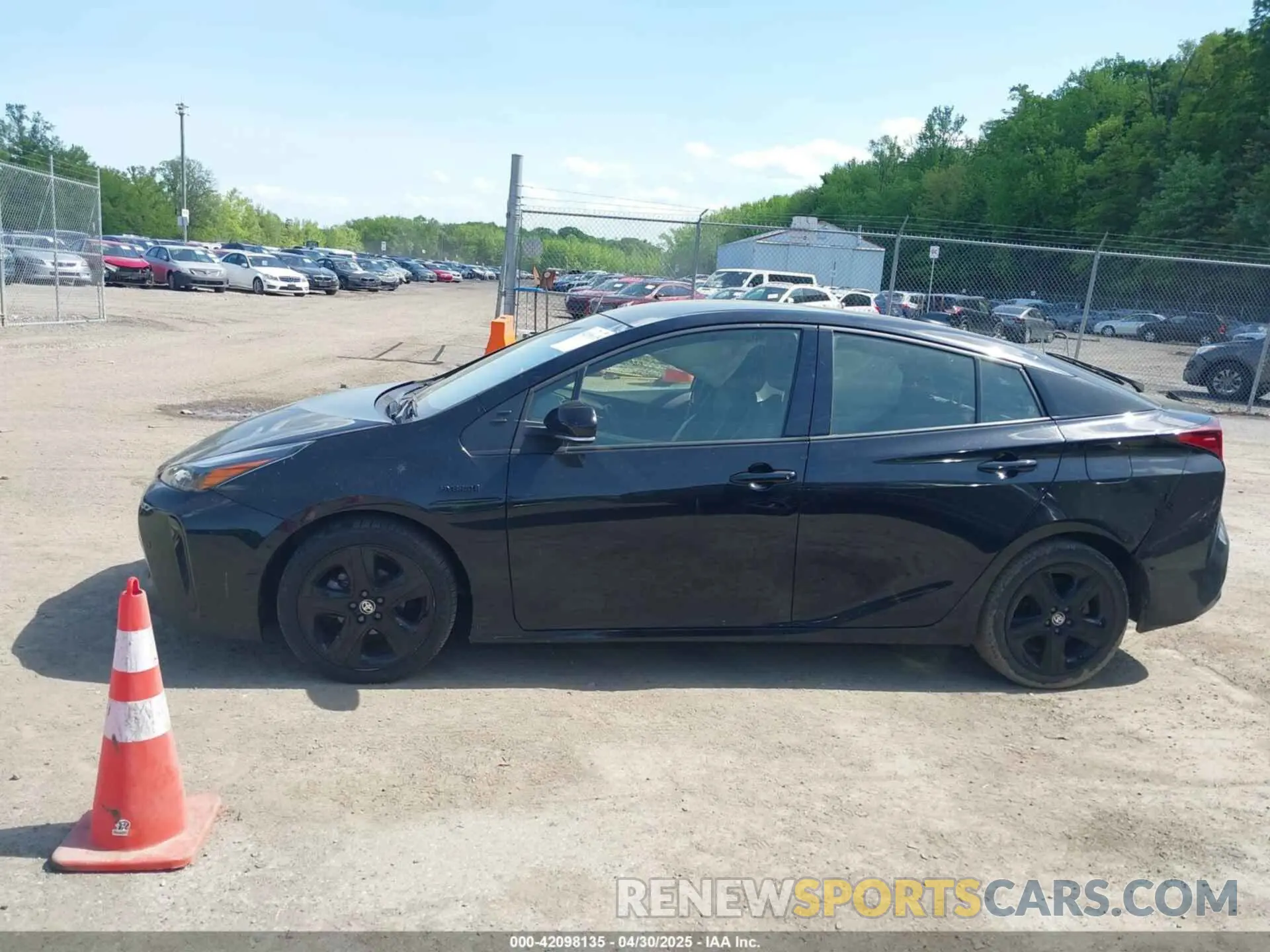 14 fotografías del automóvil dañado JTDKAMFU0N3175619 TOYOTA PRIUS 2022