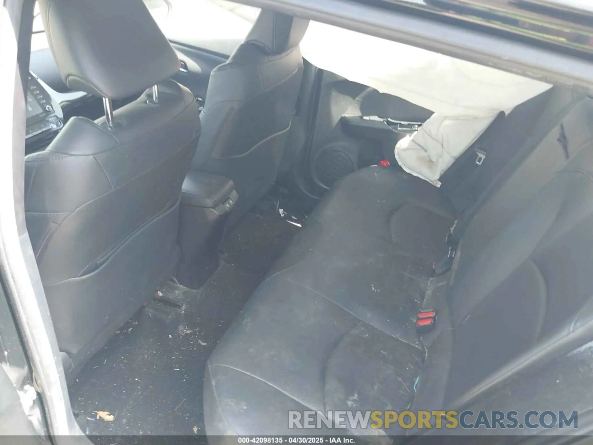 8 fotografías del automóvil dañado JTDKAMFU0N3175619 TOYOTA PRIUS 2022