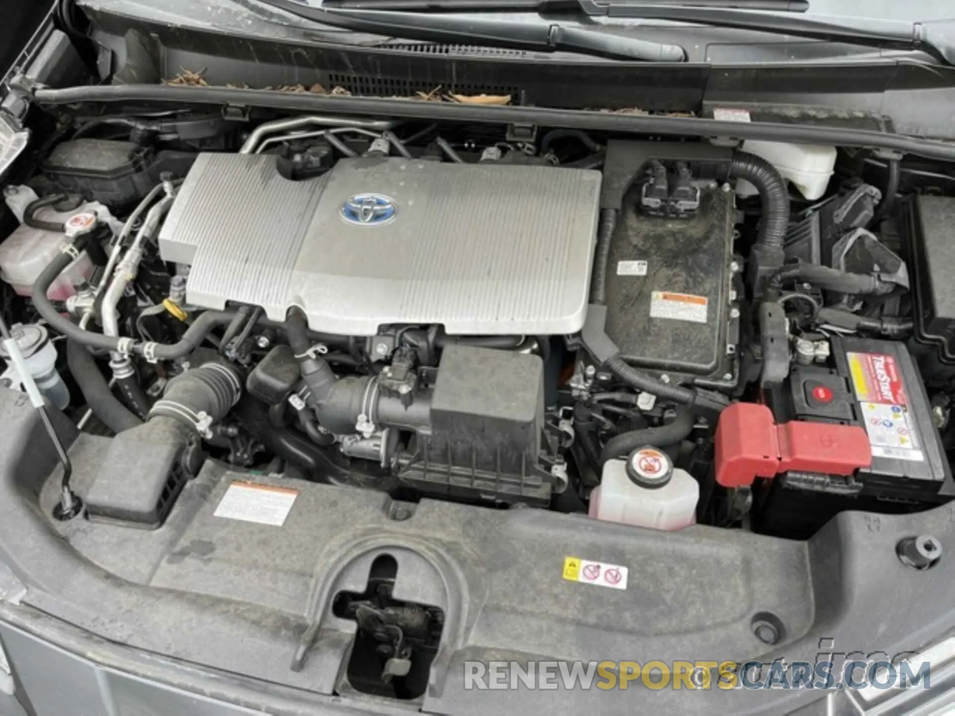 2 fotografías del automóvil dañado JTDKAMFU0N3178813 TOYOTA PRIUS 2022