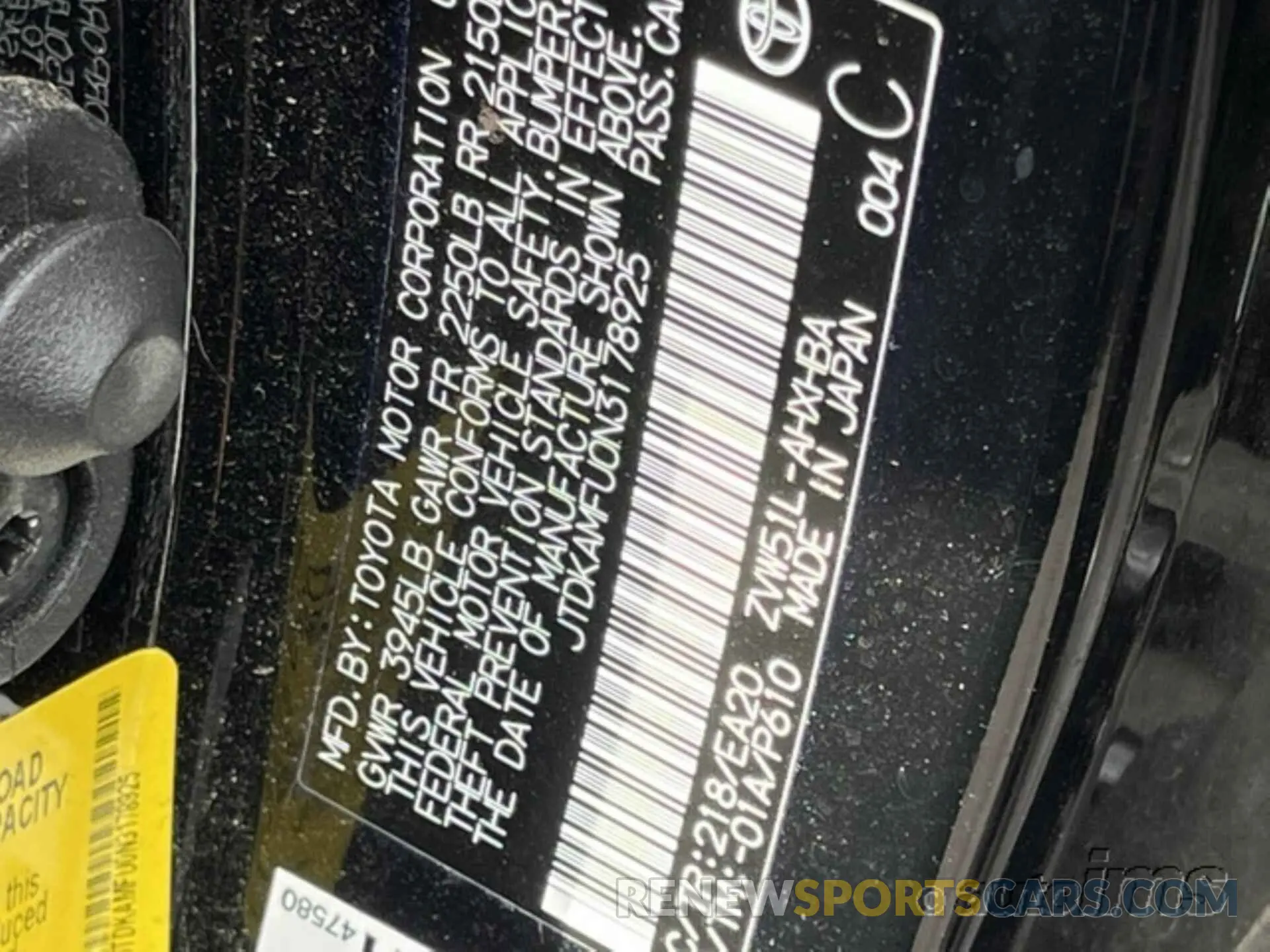 10 fotografías del automóvil dañado JTDKAMFU0N3178925 TOYOTA PRIUS 2022