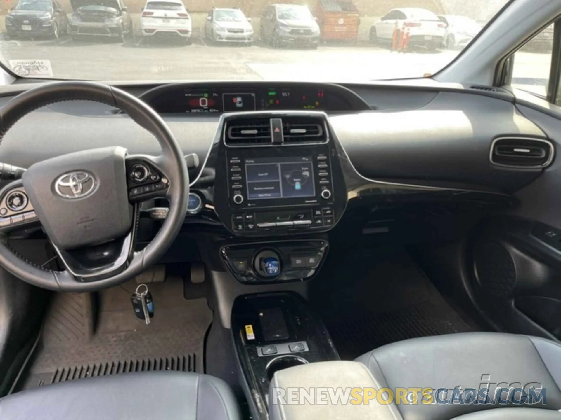 11 fotografías del automóvil dañado JTDKAMFU0N3180562 TOYOTA PRIUS 2022