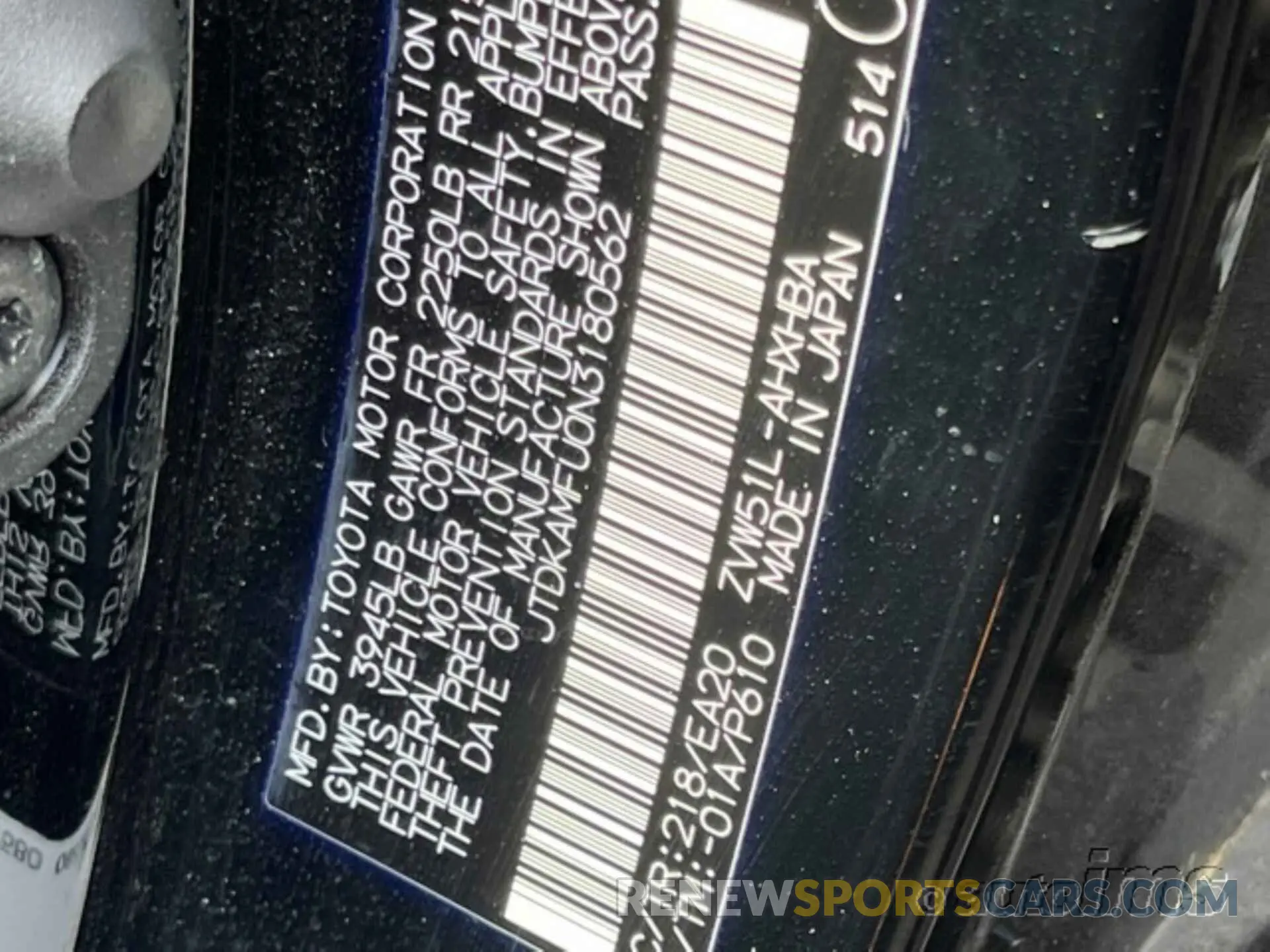 21 fotografías del automóvil dañado JTDKAMFU0N3180562 TOYOTA PRIUS 2022