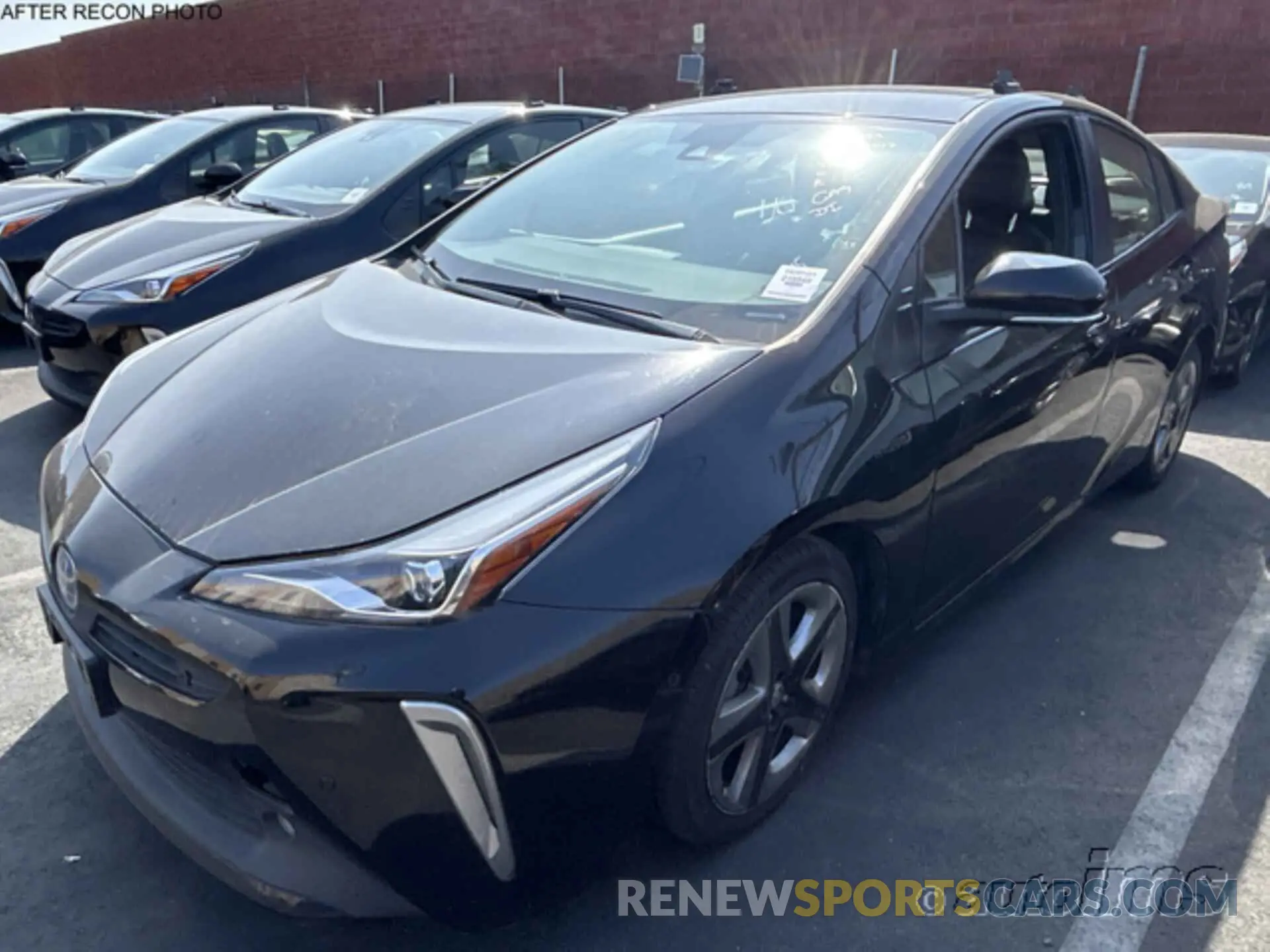 12 fotografías del automóvil dañado JTDKAMFU0N3180593 TOYOTA PRIUS 2022