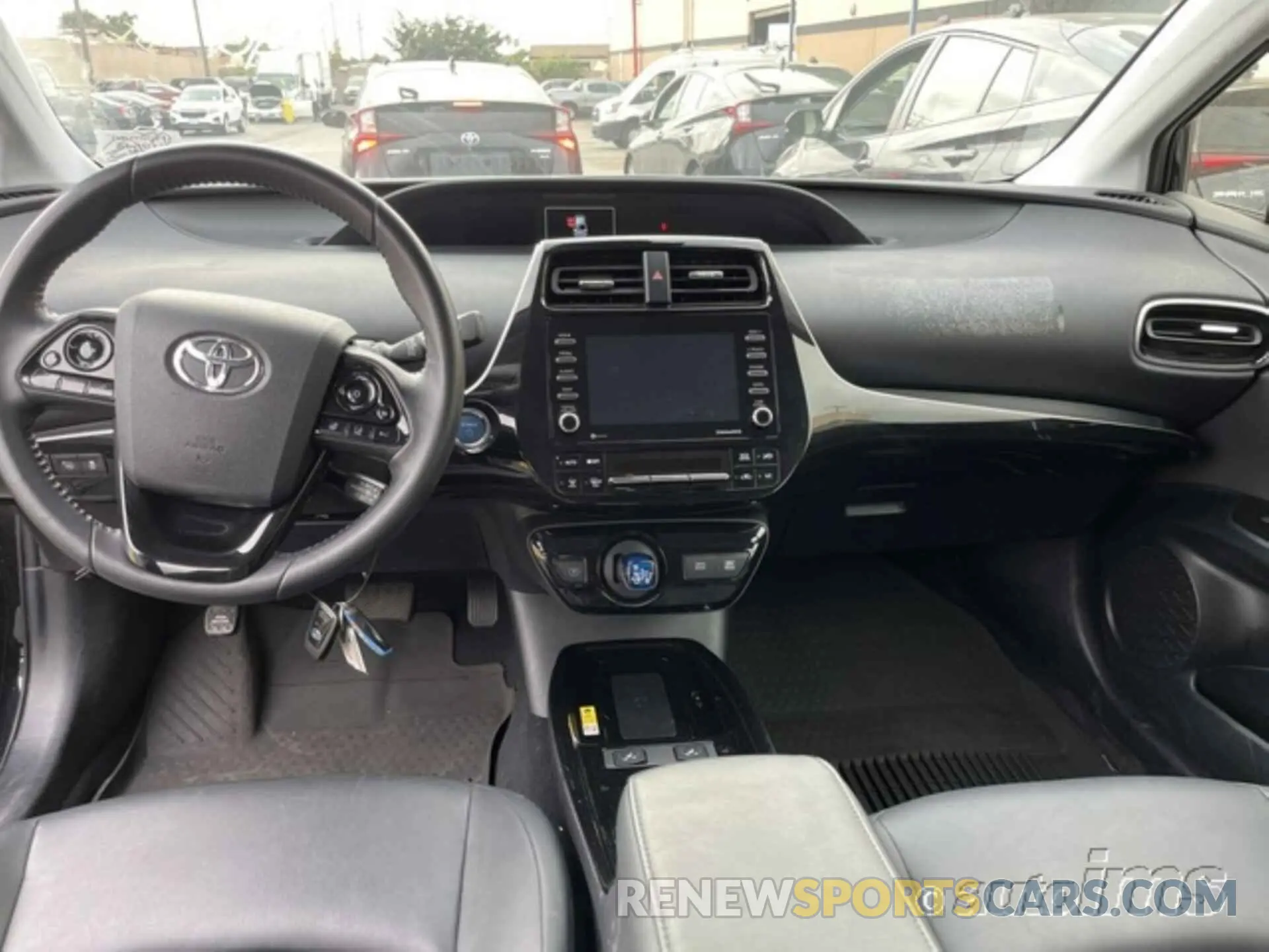 2 fotografías del automóvil dañado JTDKAMFU0N3180593 TOYOTA PRIUS 2022