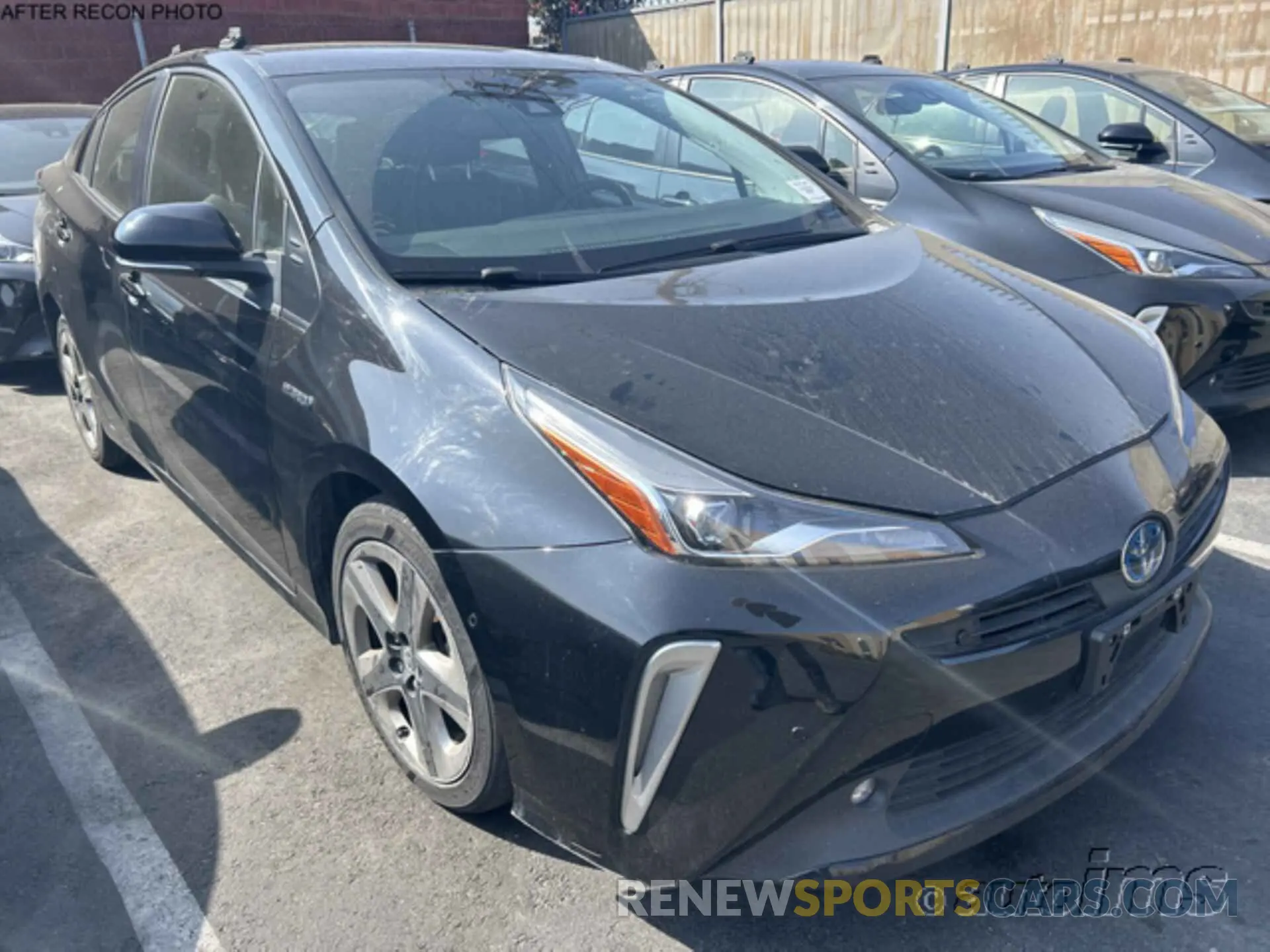 4 fotografías del automóvil dañado JTDKAMFU0N3180593 TOYOTA PRIUS 2022