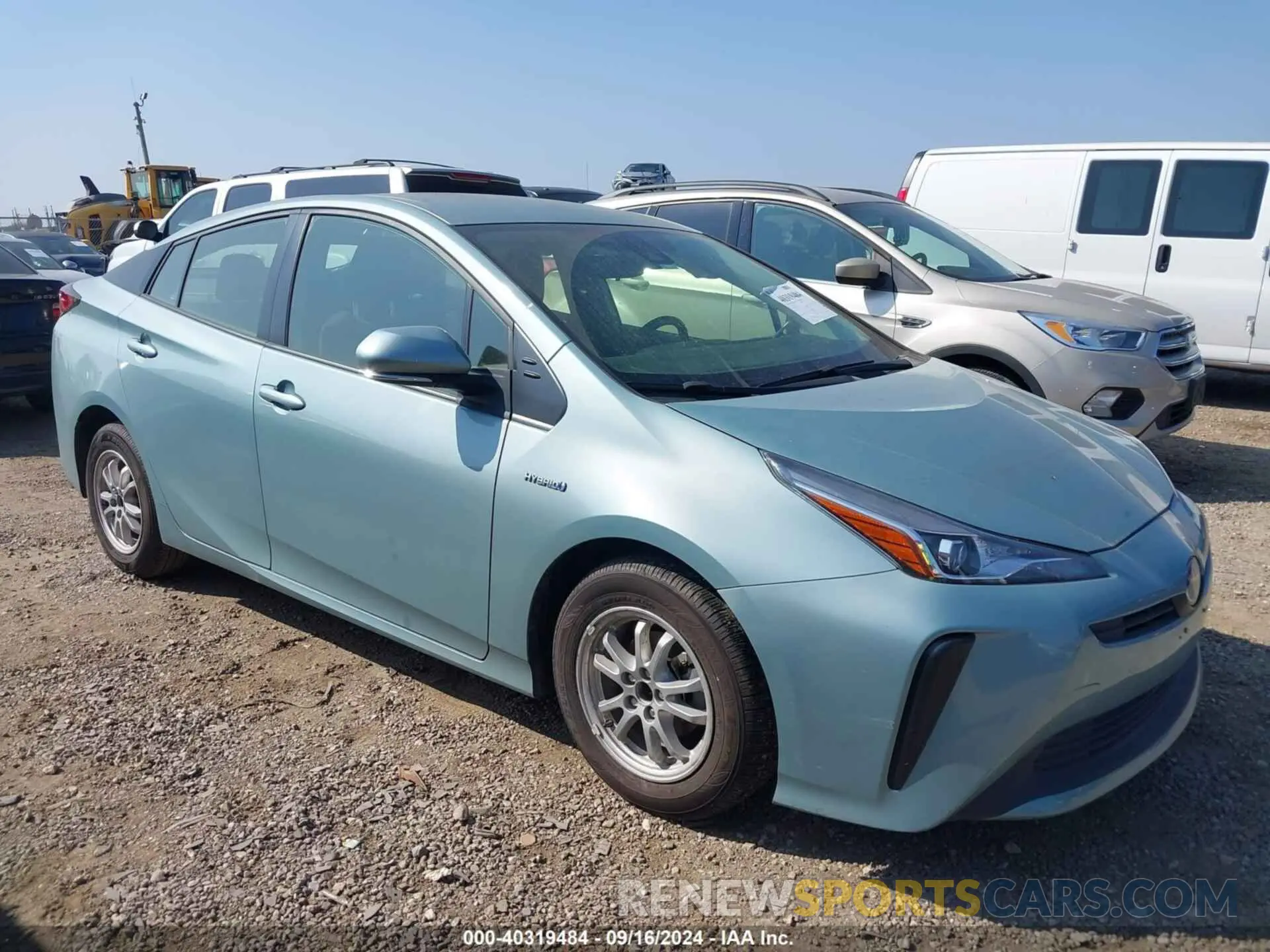 1 fotografías del automóvil dañado JTDKAMFU0N3189486 TOYOTA PRIUS 2022