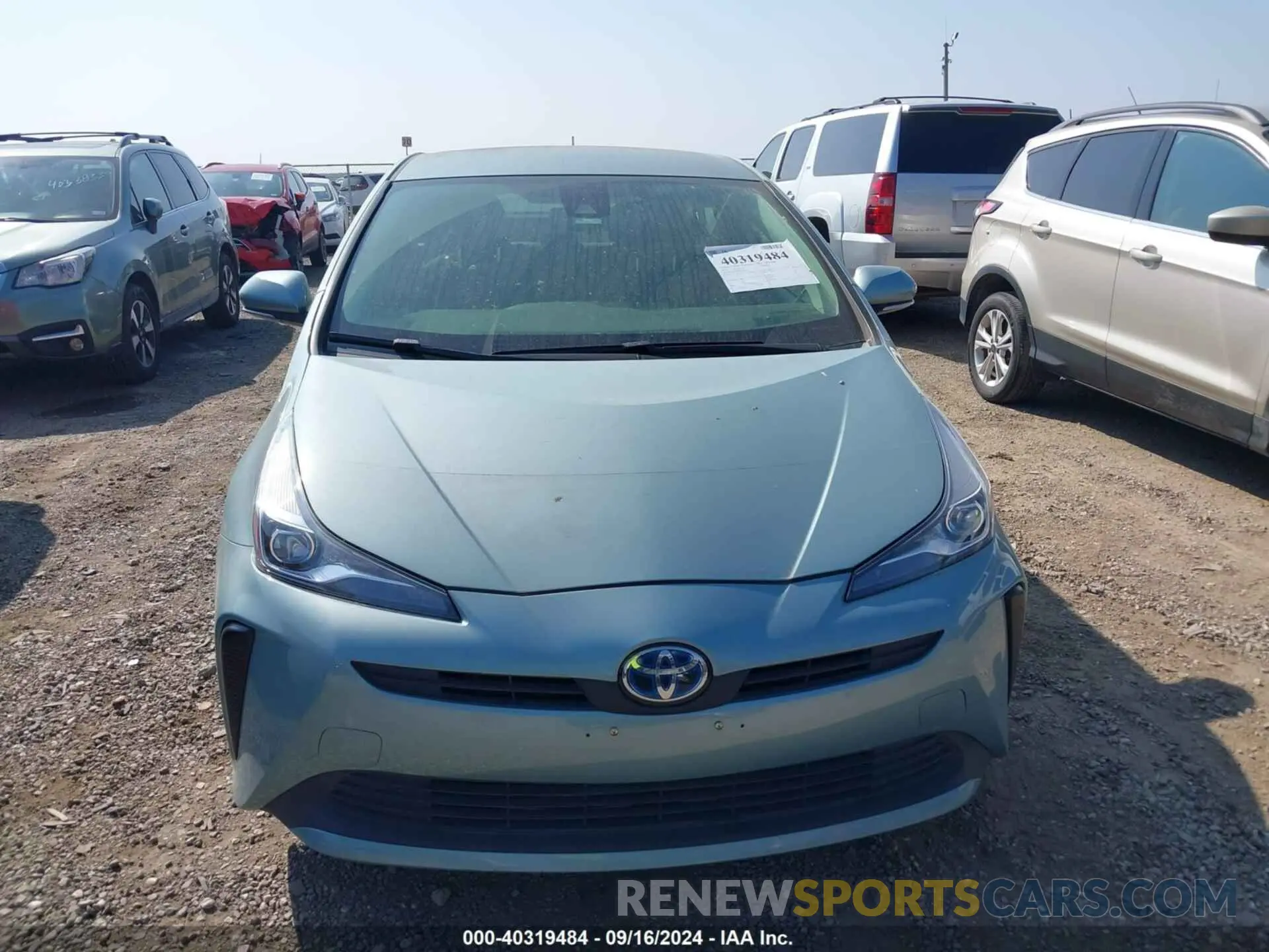 12 fotografías del automóvil dañado JTDKAMFU0N3189486 TOYOTA PRIUS 2022