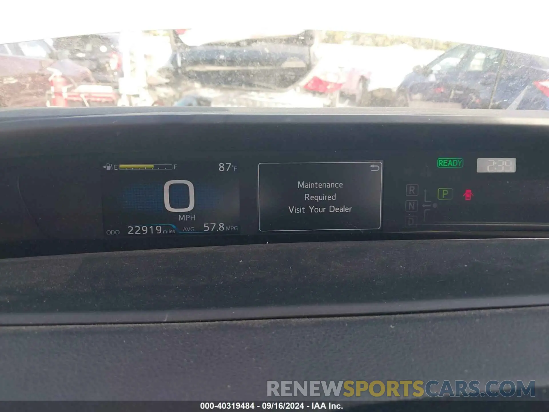 7 fotografías del automóvil dañado JTDKAMFU0N3189486 TOYOTA PRIUS 2022