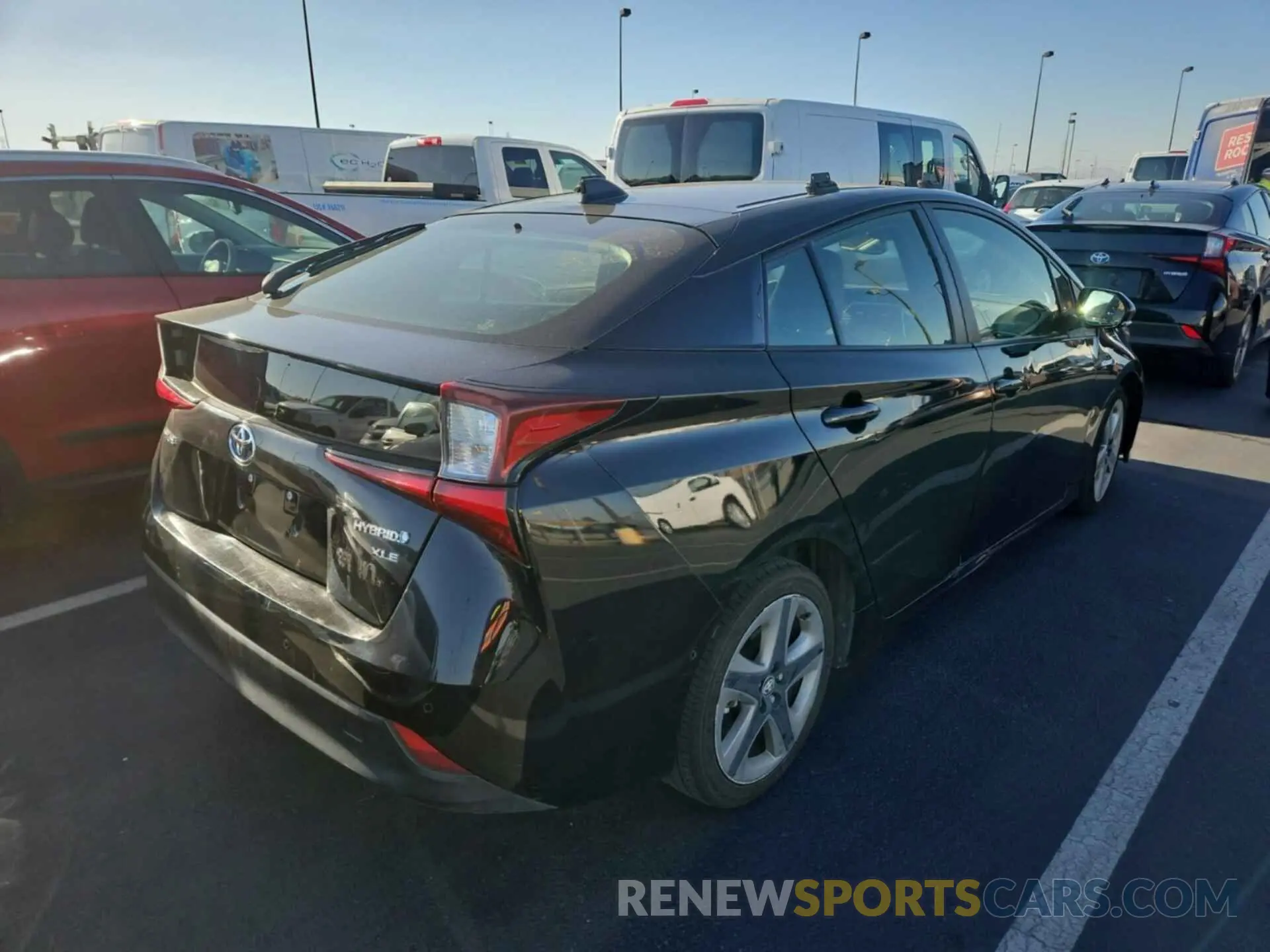 16 fotografías del automóvil dañado JTDKAMFU1N3159980 TOYOTA PRIUS 2022