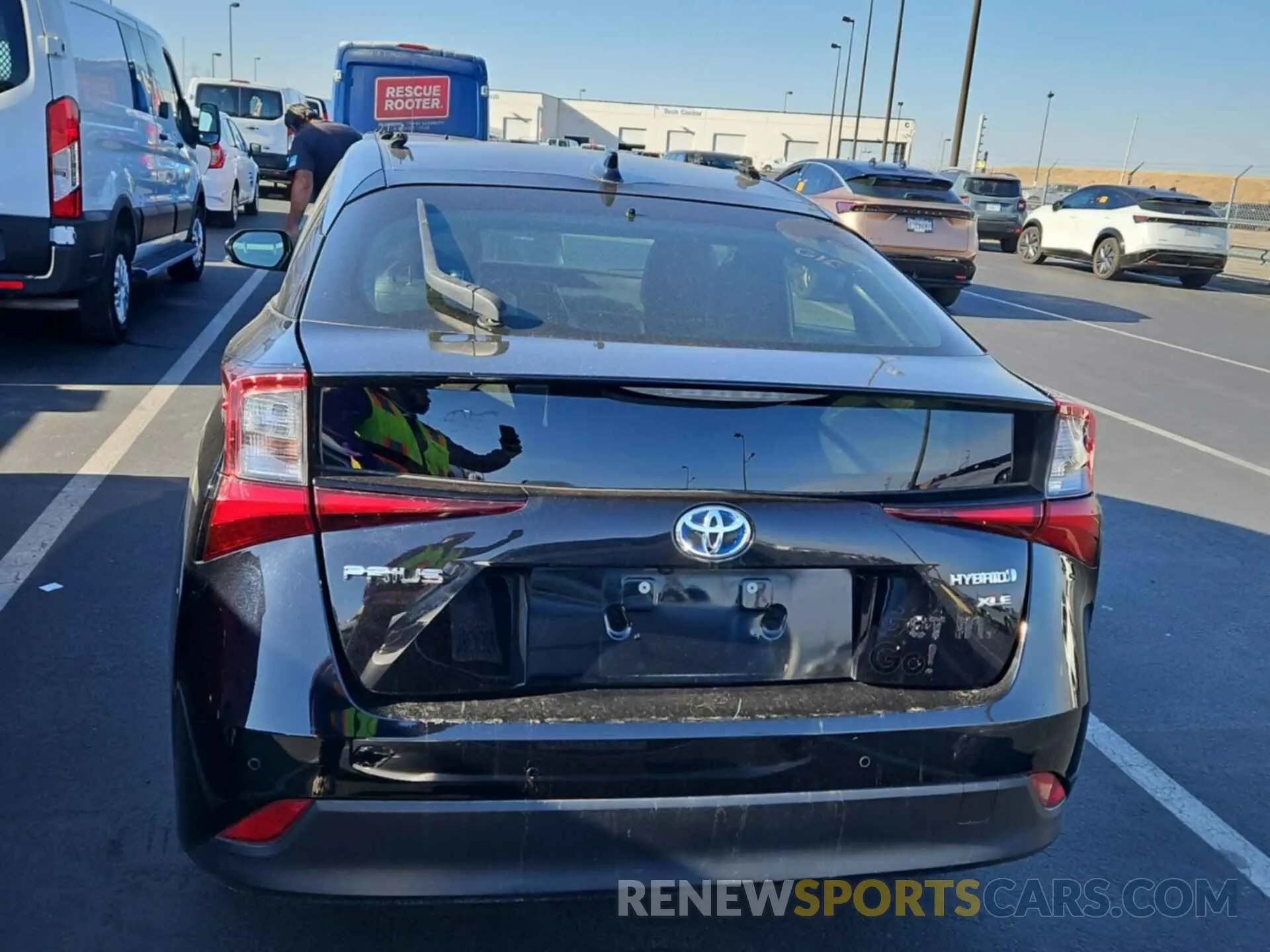 53 fotografías del automóvil dañado JTDKAMFU1N3159980 TOYOTA PRIUS 2022