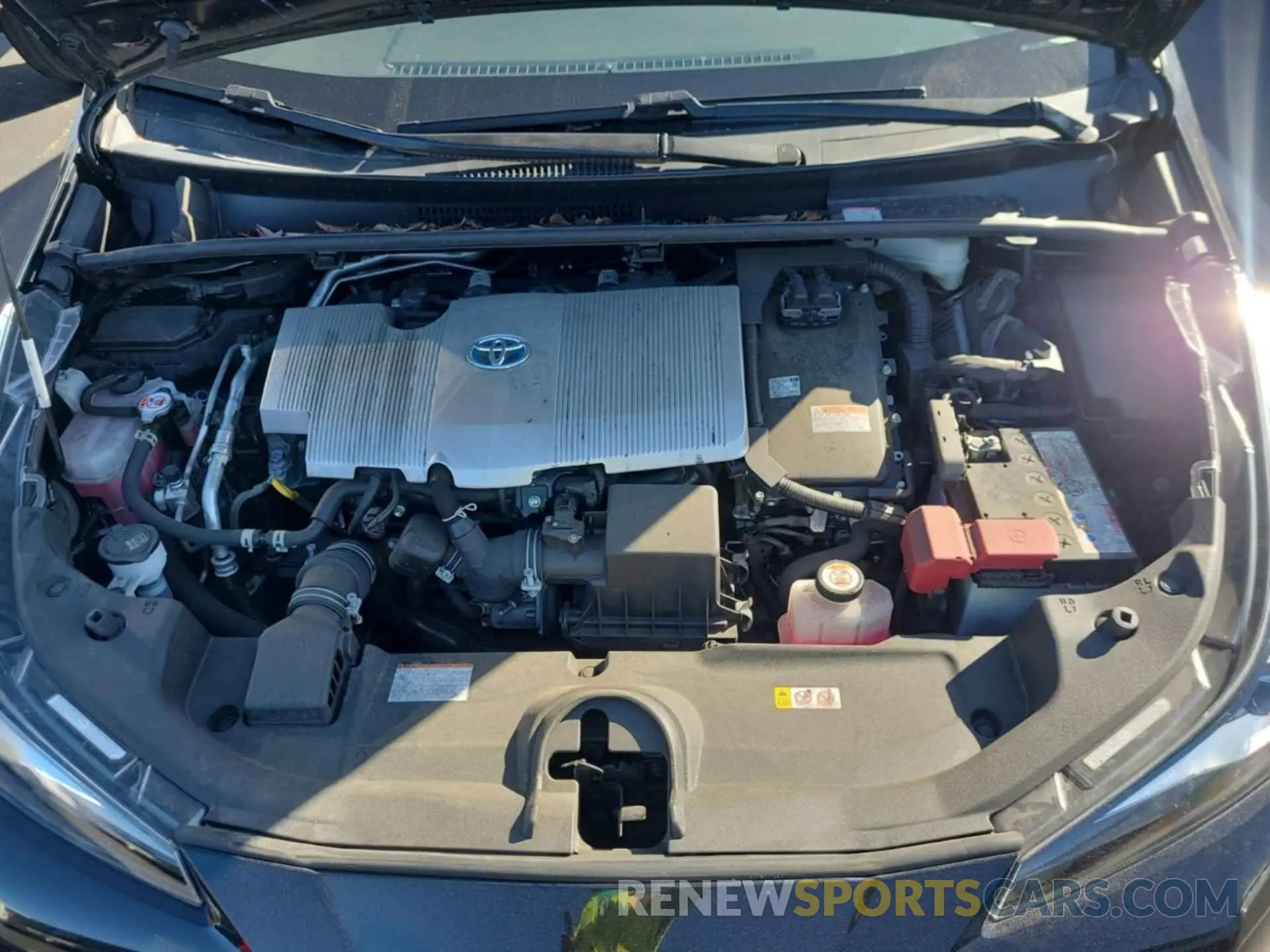 11 fotografías del automóvil dañado JTDKAMFU1N3160899 TOYOTA PRIUS 2022
