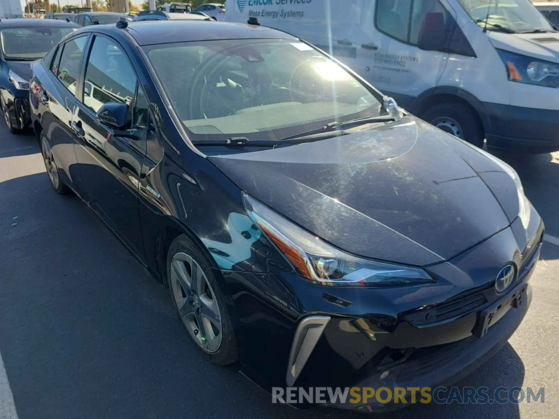 40 fotografías del automóvil dañado JTDKAMFU1N3160899 TOYOTA PRIUS 2022